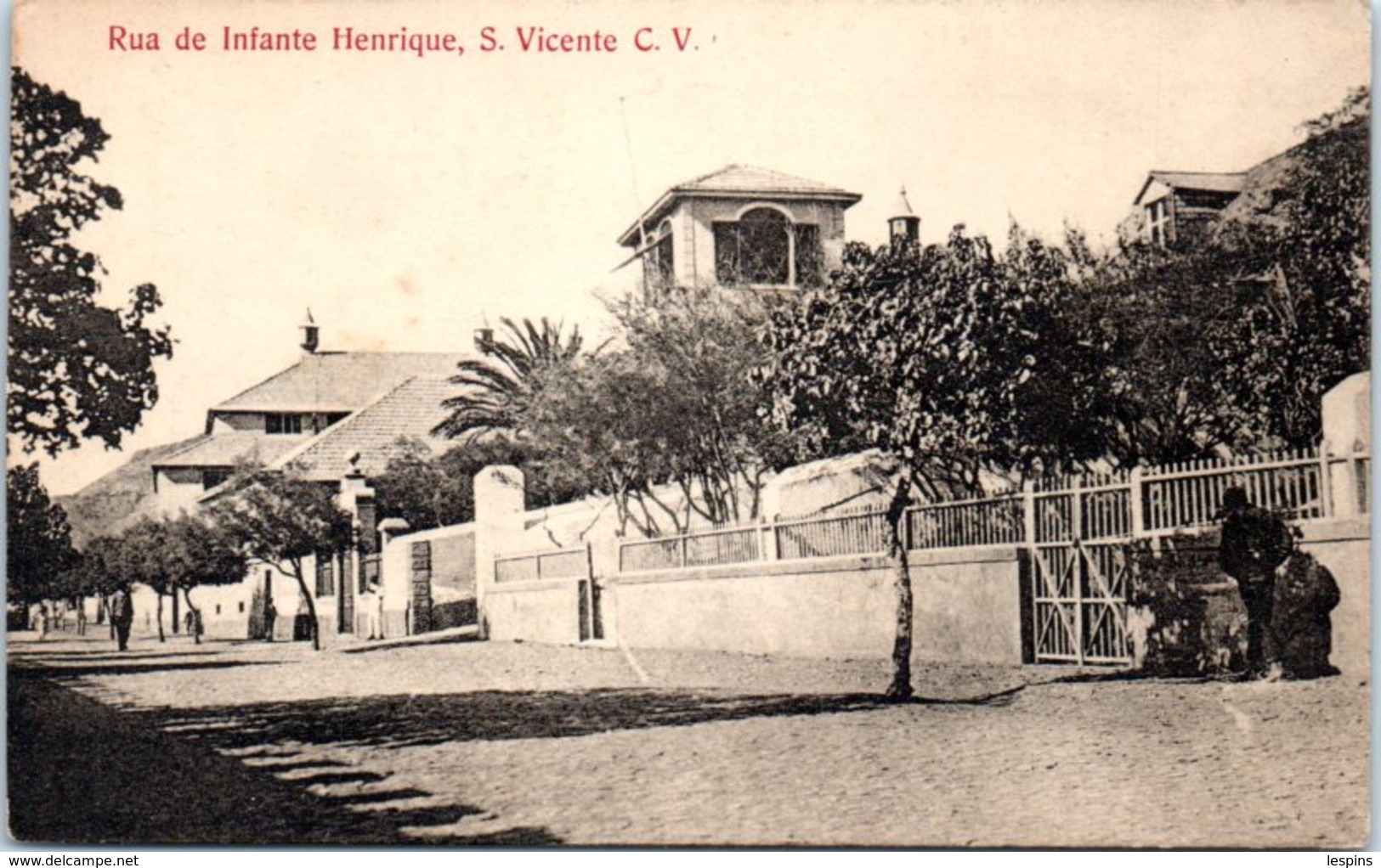 AFRIQUE --  CAP VERT -- Rua De Infante Henrique - S. VINCENTE C V - Cap Vert