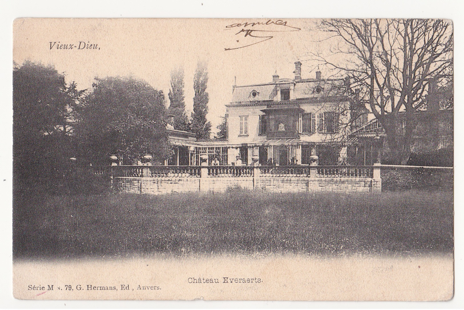 Oude God. Château Everaerts. - Mortsel