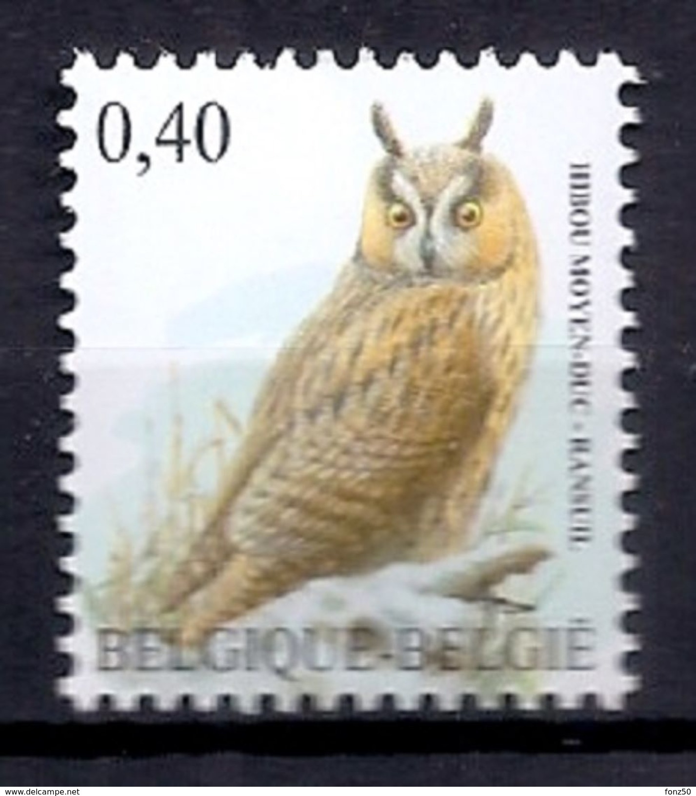 BELGIE * Buzin * Nr 3737 * Postfris Xx * FLUOR  PAPIER - 1985-.. Oiseaux (Buzin)