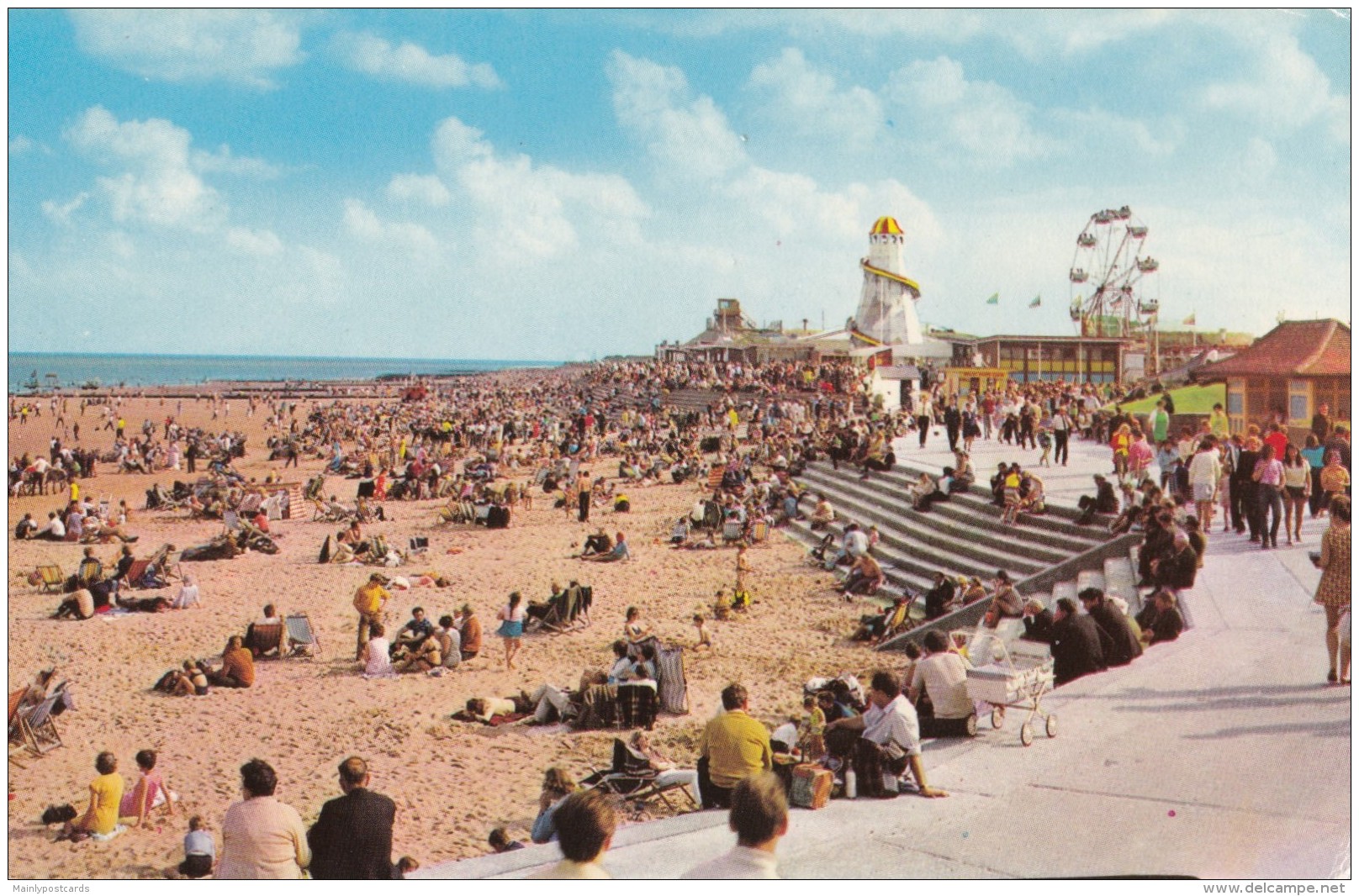 AM40 The Beach And Promenade, Mablethorpe - Fun Park, Big Wheel - Other & Unclassified