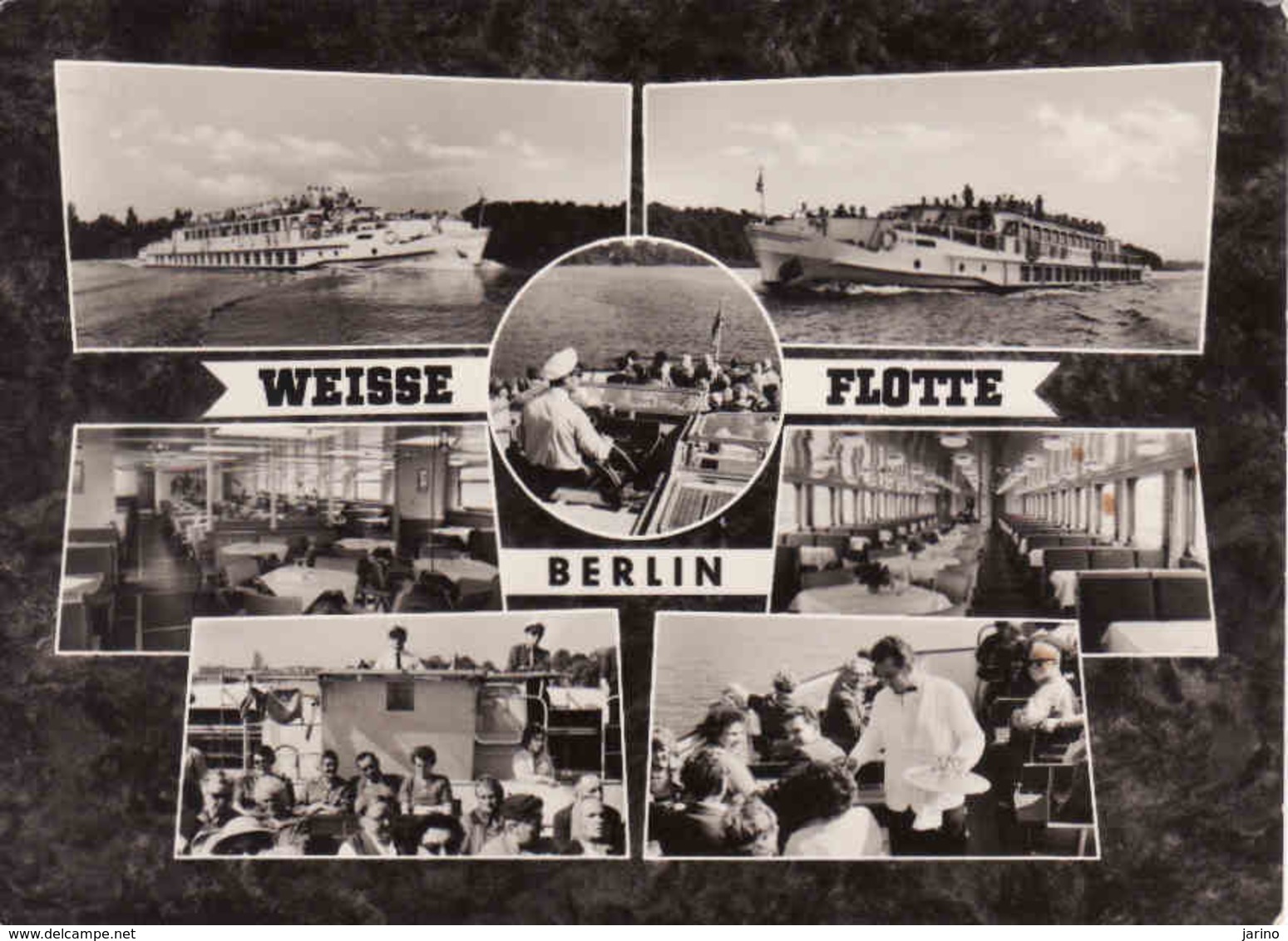 Berlin > Weissensee, Weisse Flotte, Geraucht  1964 - Weissensee