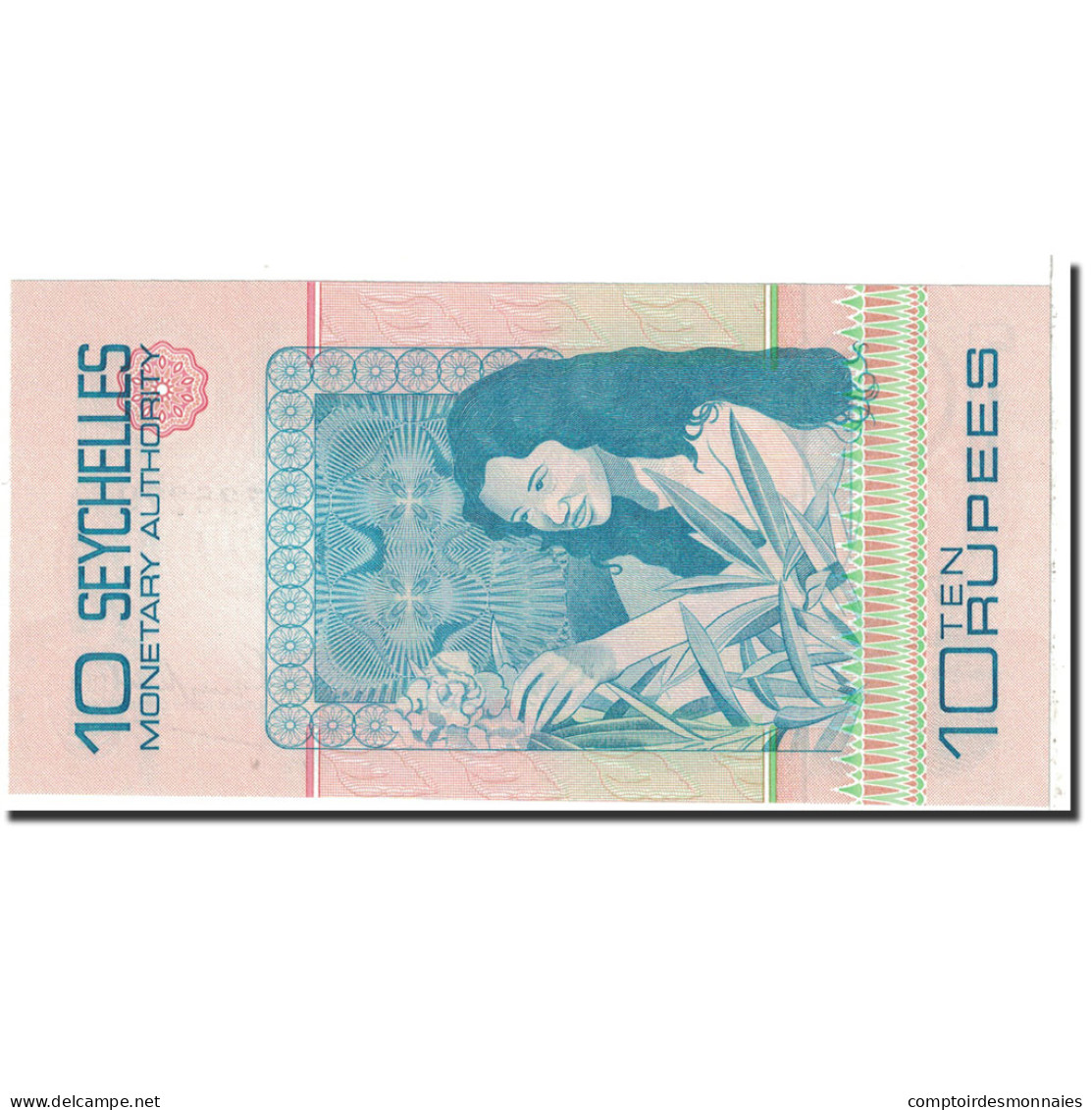 Billet, Seychelles, 10 Rupees, 1979, KM:23a, NEUF - Seychelles