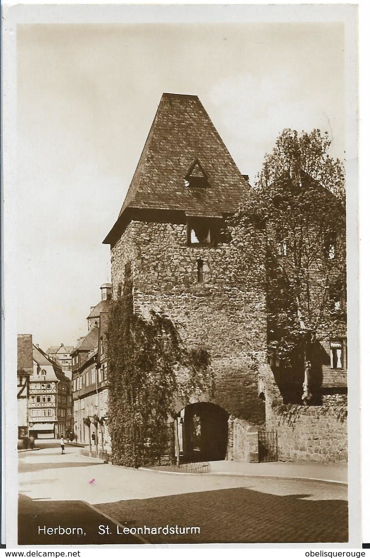 Herborn. St. Leonhardsturm  ECRITE 1939 - Herborn