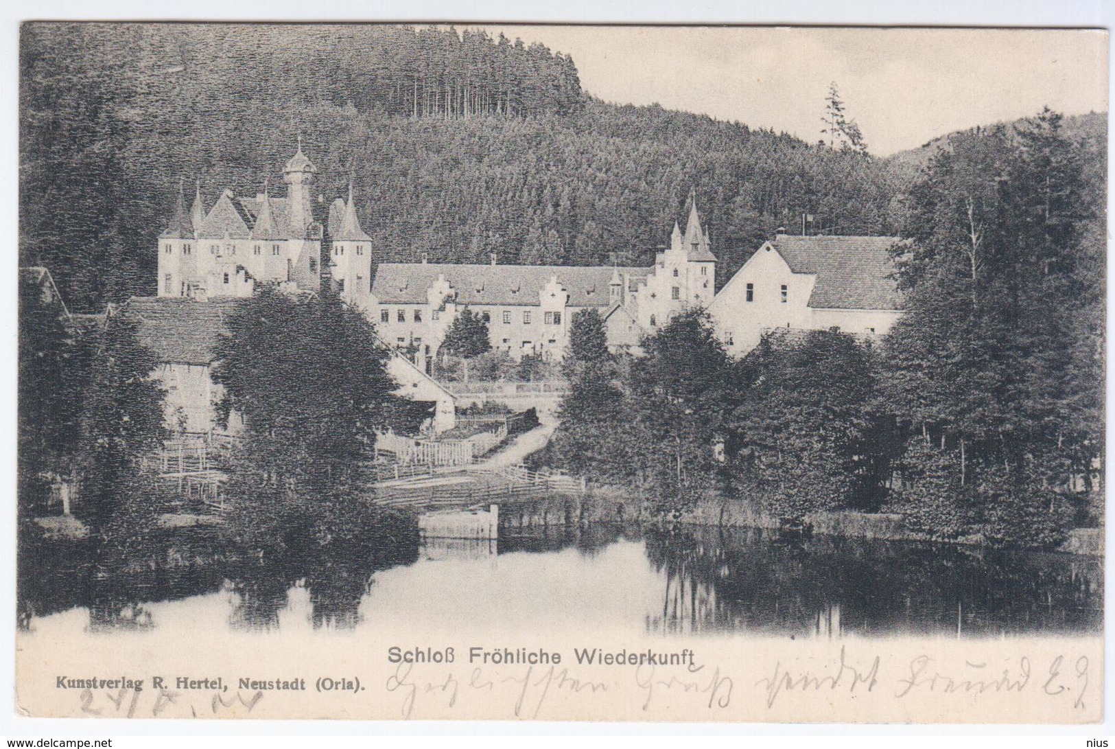 Germany Deutschland 1904 Schloss Frohliche Wiederkunft - Neustadt / Orla