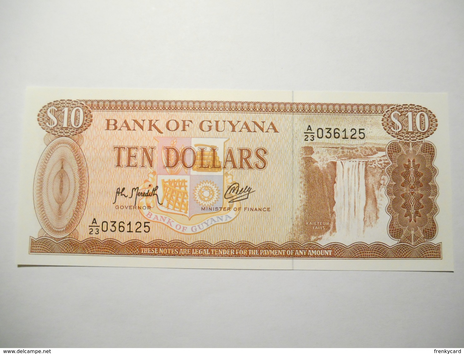 GUYANA 10 DOLLARS - Guyana