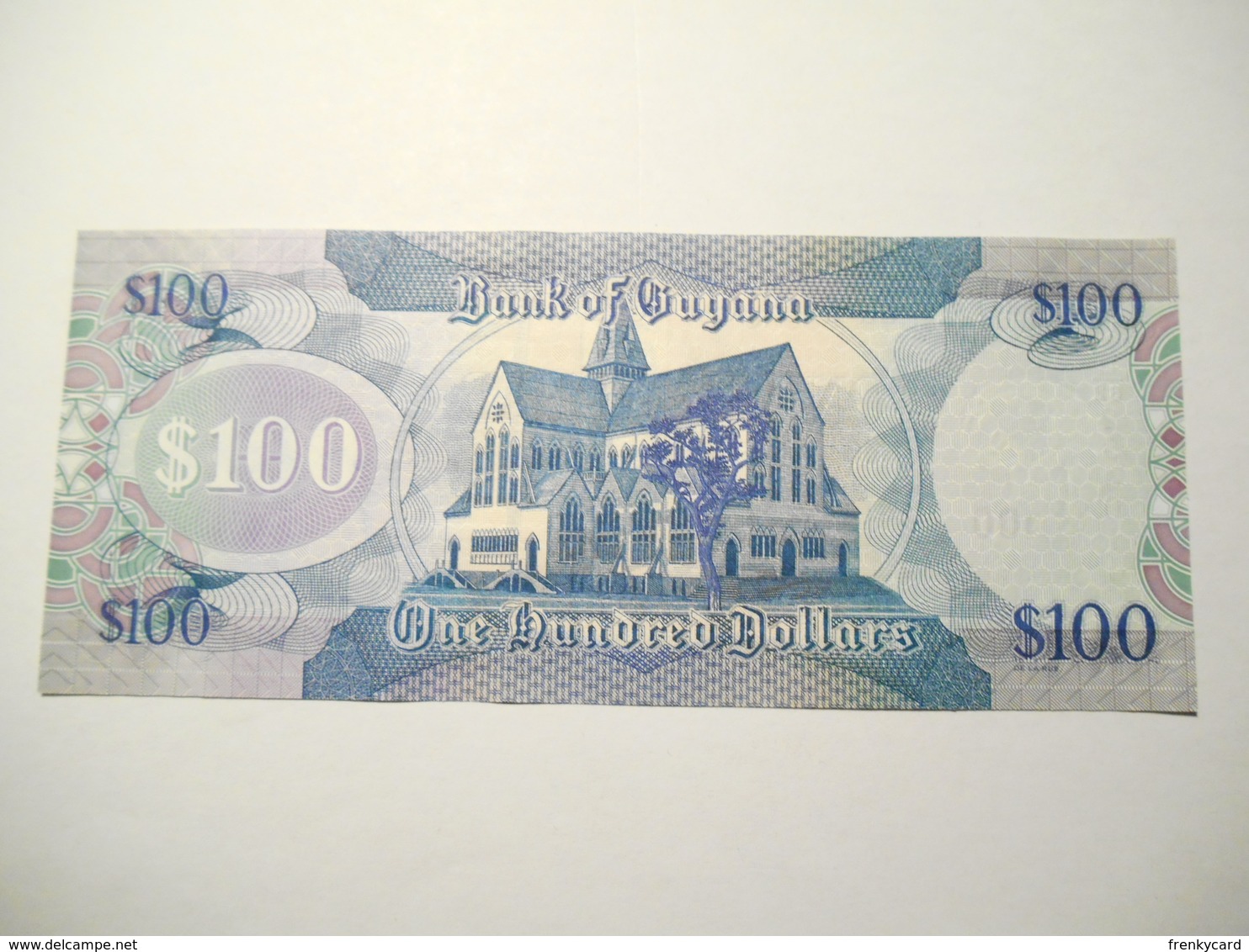 GUYANA 100 DOLLARS UNC - Guyana