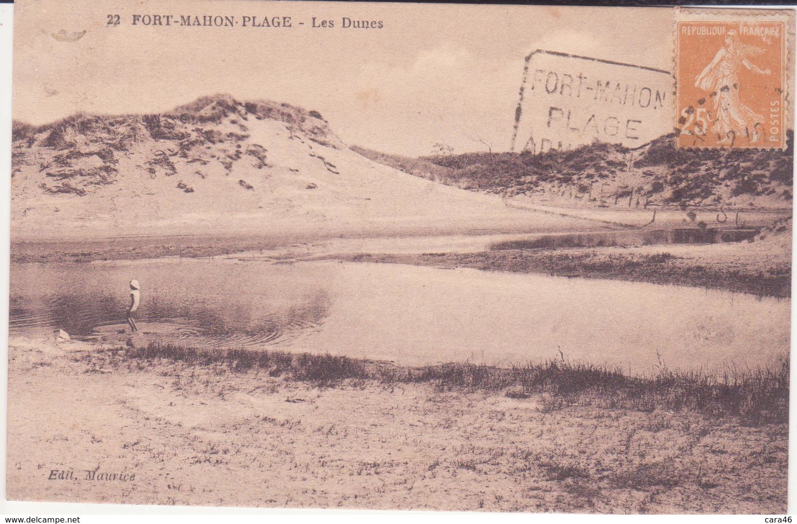 CPA - 22. FORT MAHON PLAGE Les Dunes - Fort Mahon