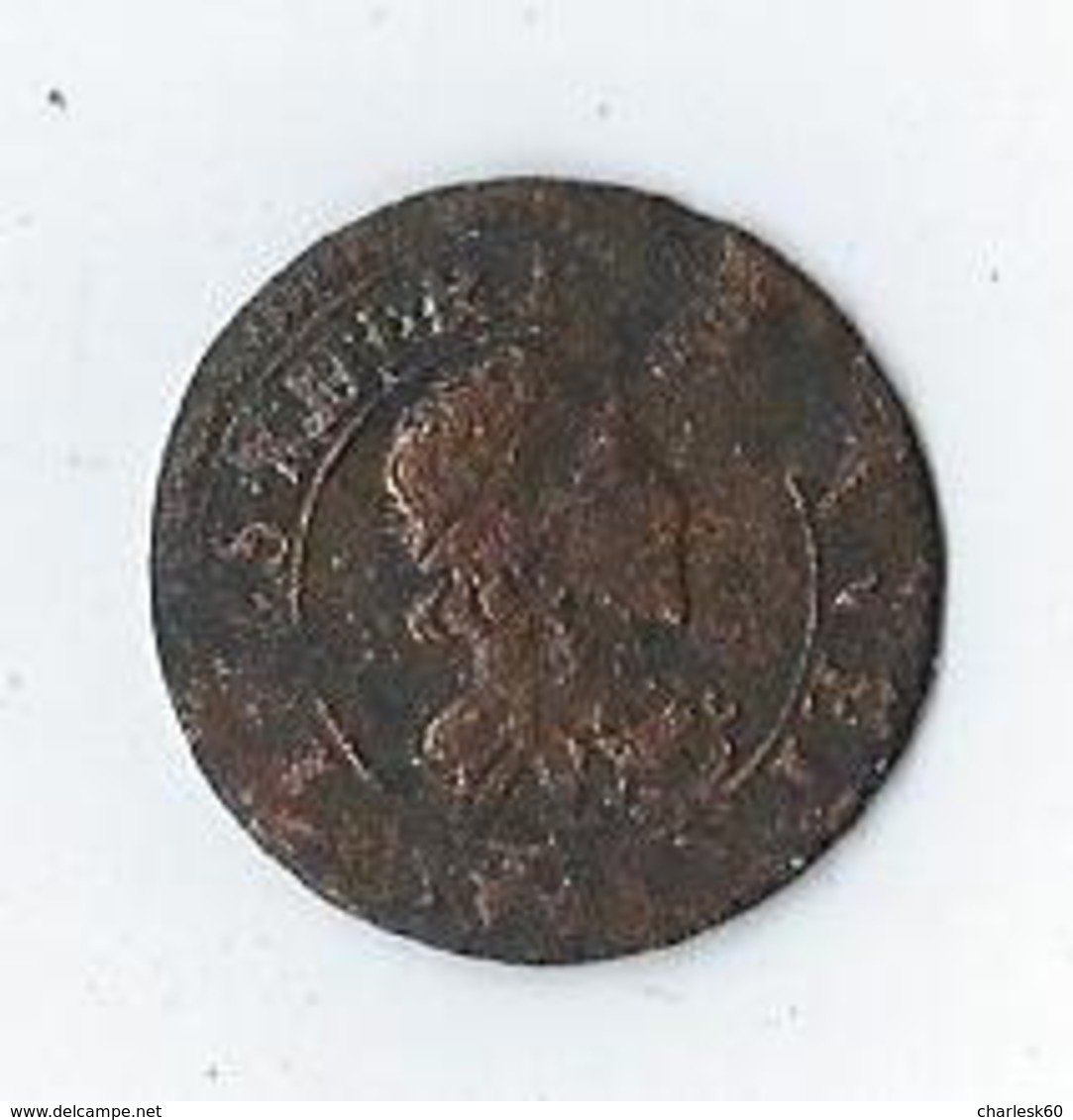 Monnaie France Louis XIII Double Lorrain - 1610-1643 Luigi XIII Il Giusto
