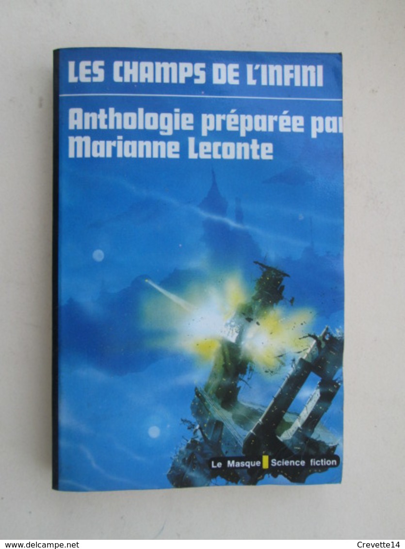 MAS914 : LIVRE FORMAT POCHE LE MASQUE FANTASTIQUE / N°67 / LES CHAMPS DE L'INFINI / ANTHOLOGIE - Le Masque SF