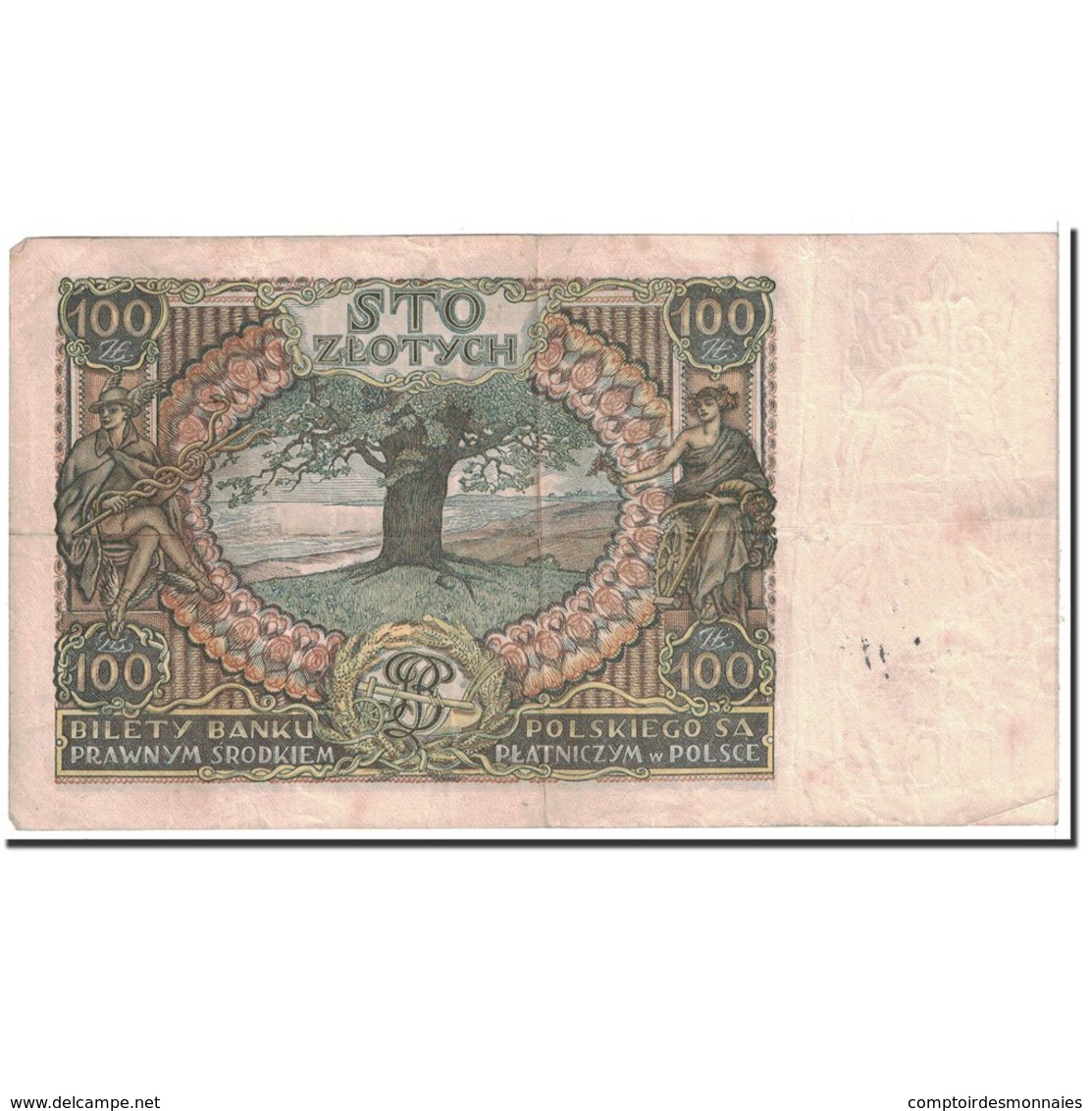 Billet, Pologne, 100 Zlotych, 1932, 1932-06-02, KM:74a, TTB - Pologne