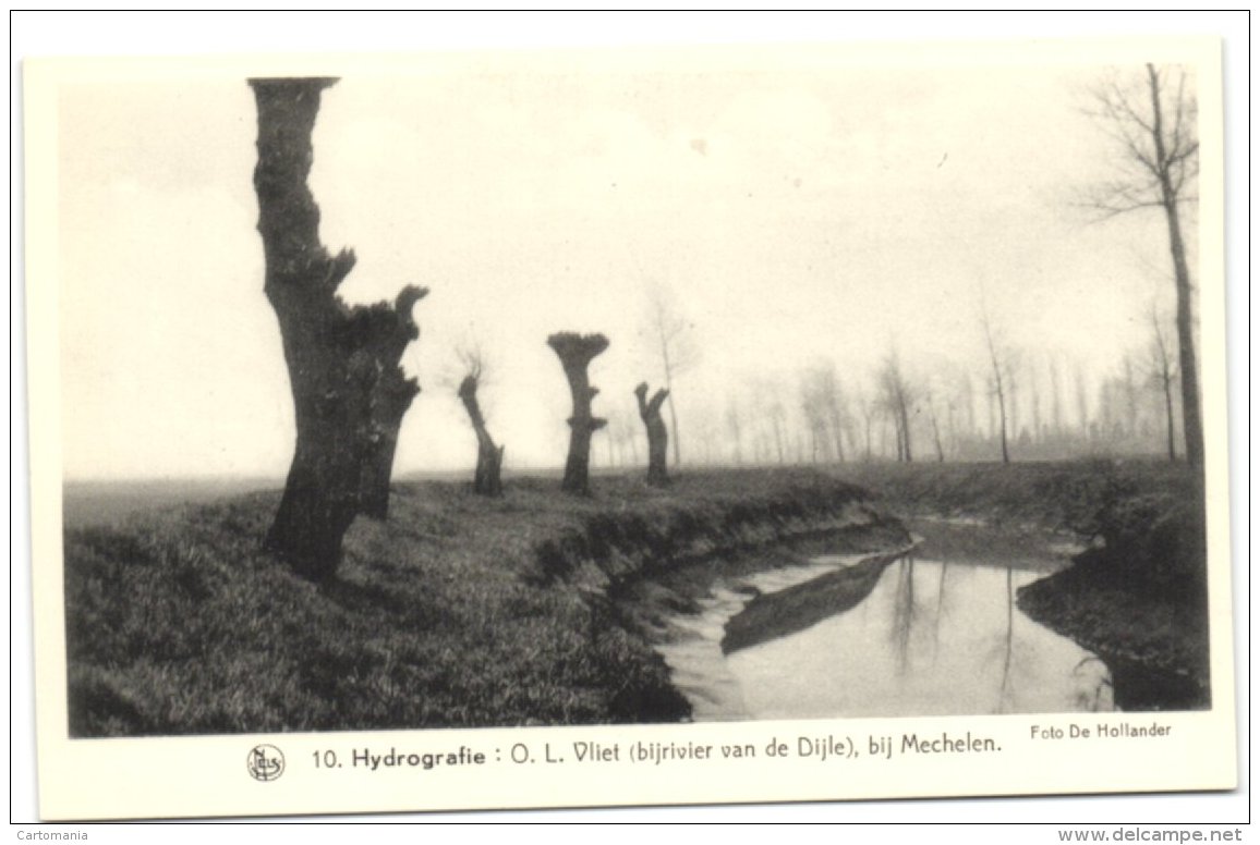 Hydrografie - O.L. Vliet (bijrivier Van De Dijle) Bij Mechelen - Mechelen