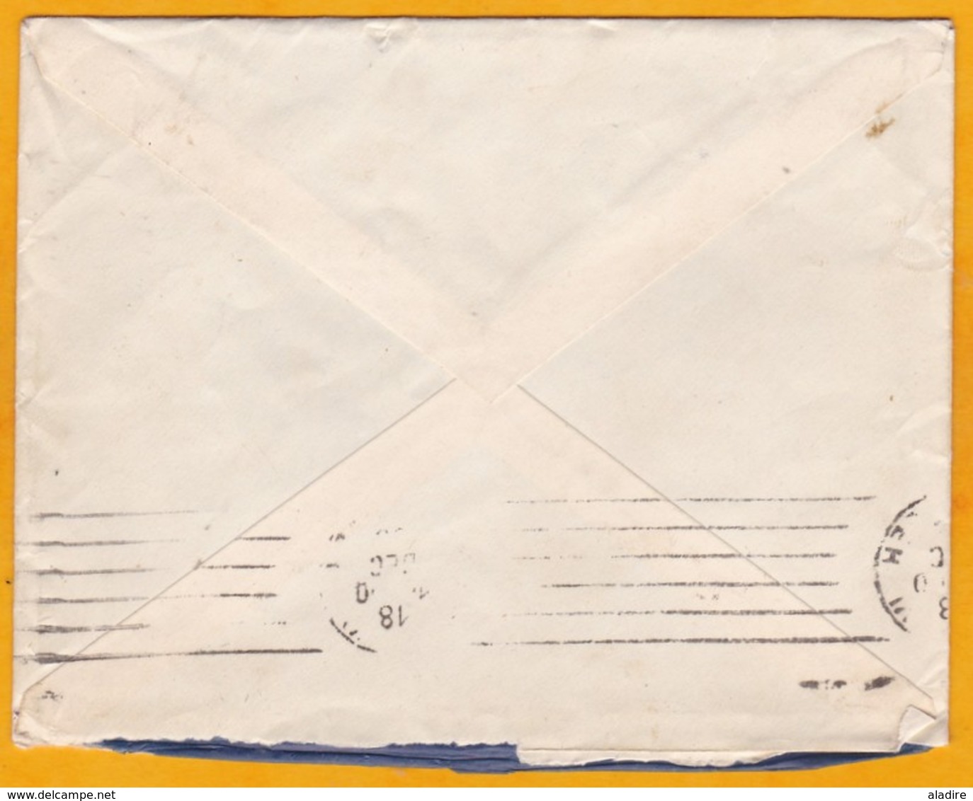 1935 - Enveloppe De Djibouti, C F Somalis Vers Paris, France - Affrt  55 C - Six Timbres - Cad Arrivée - Brieven En Documenten