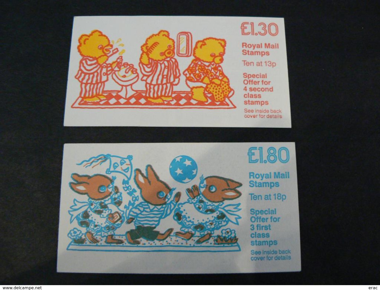 Grande-Bretagne - 1988 - Carnets De 10 Des N° 1297 Et 1298 - Neufs ** - Machin - Markenheftchen