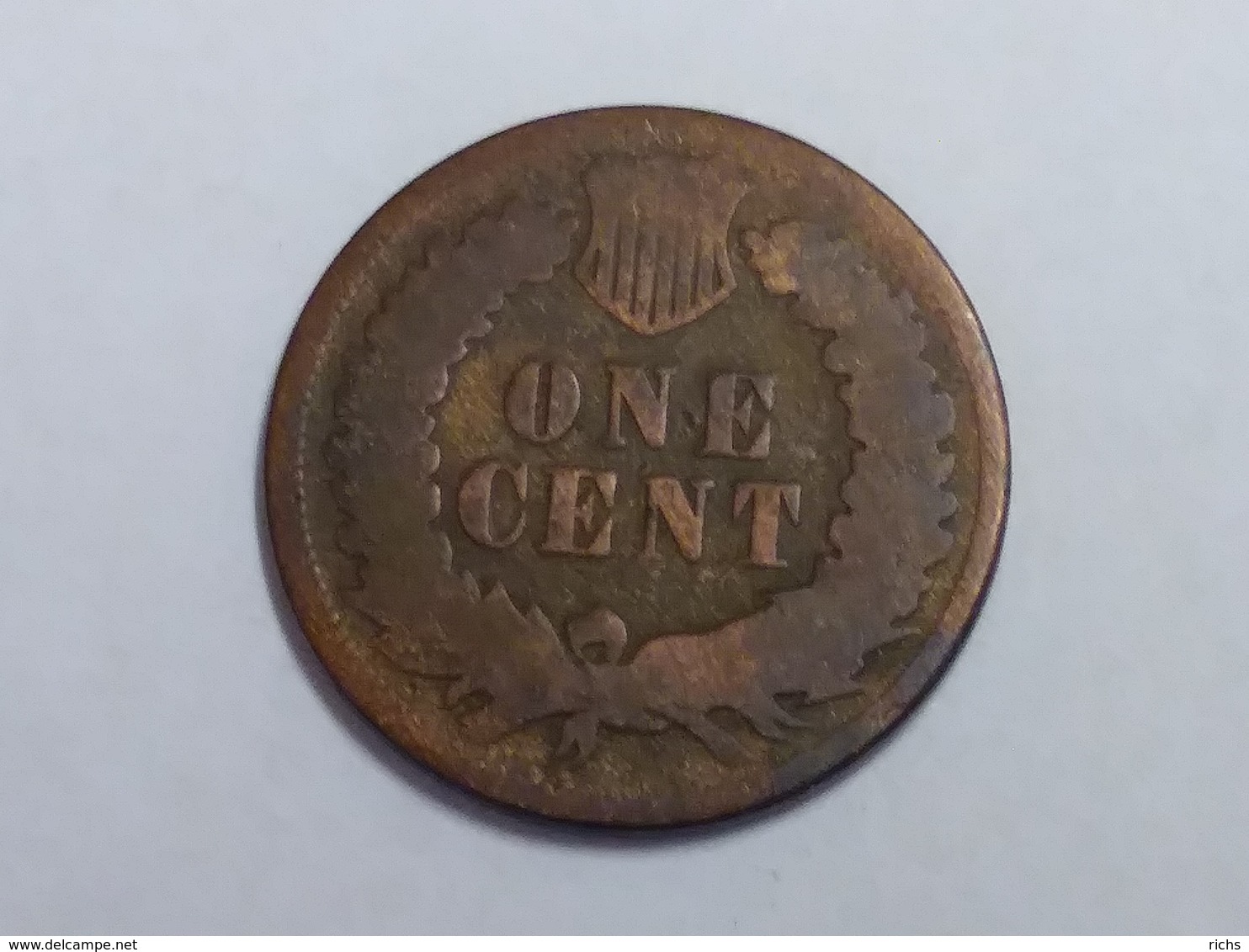 1873 Indian Head Cent - 1859-1909: Indian Head