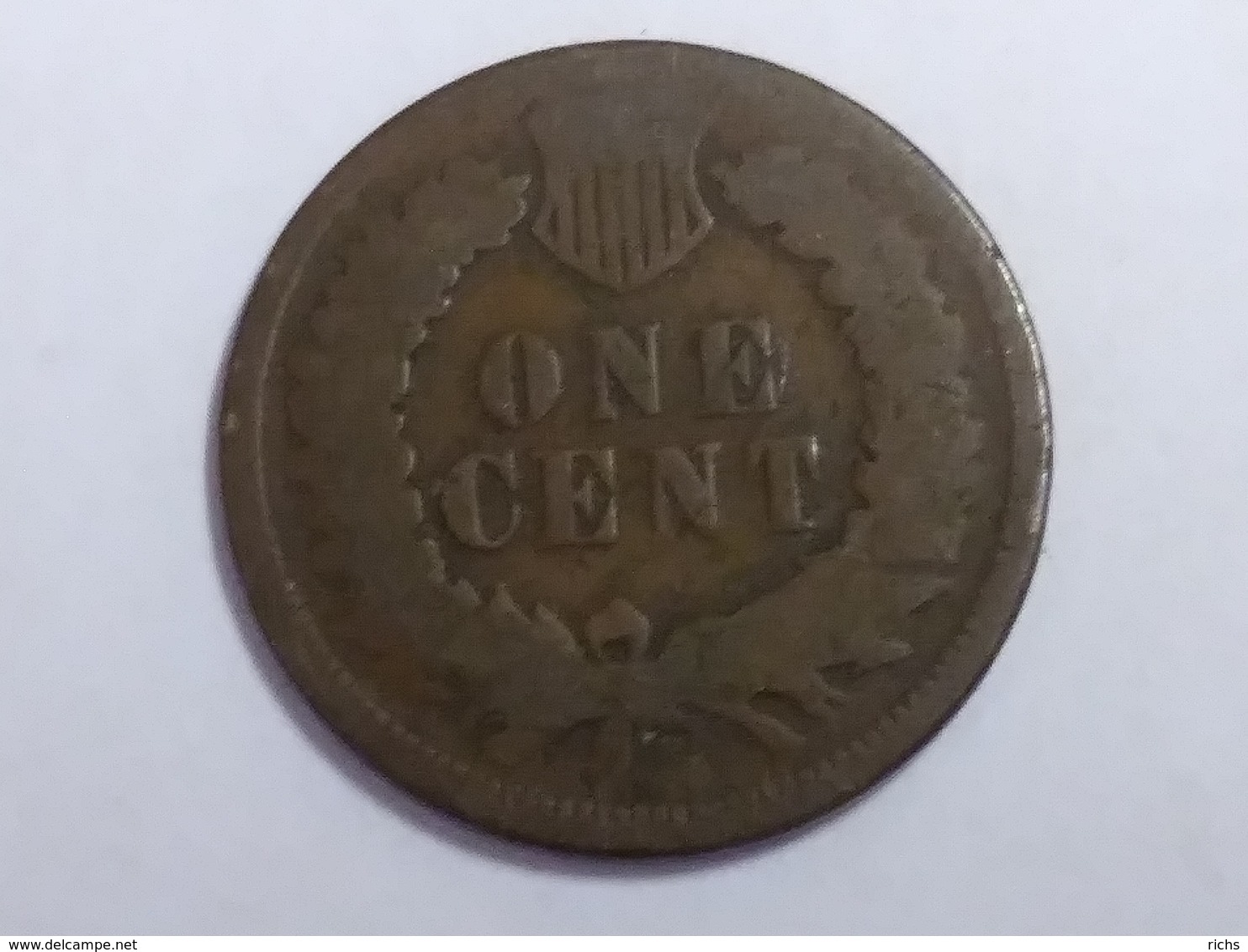 1874 Indian Head Cent - 1859-1909: Indian Head