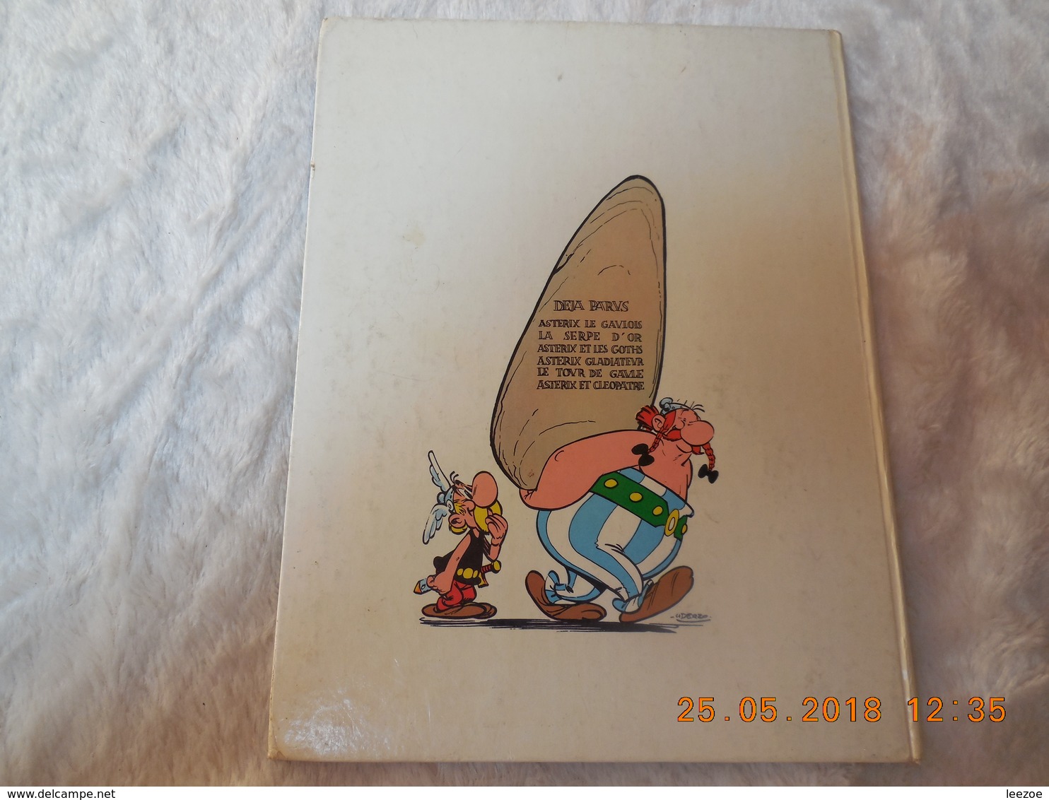 ASTERIX LA SERPE D'OR.. DL 3e Trimestre 1963..4e PLAT 6 TITRES - Astérix