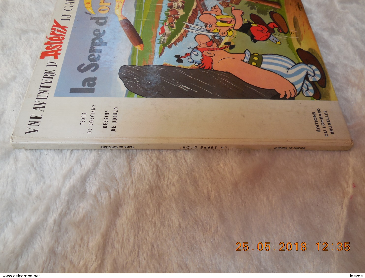 ASTERIX LA SERPE D'OR.. DL 3e Trimestre 1963..4e PLAT 6 TITRES - Astérix