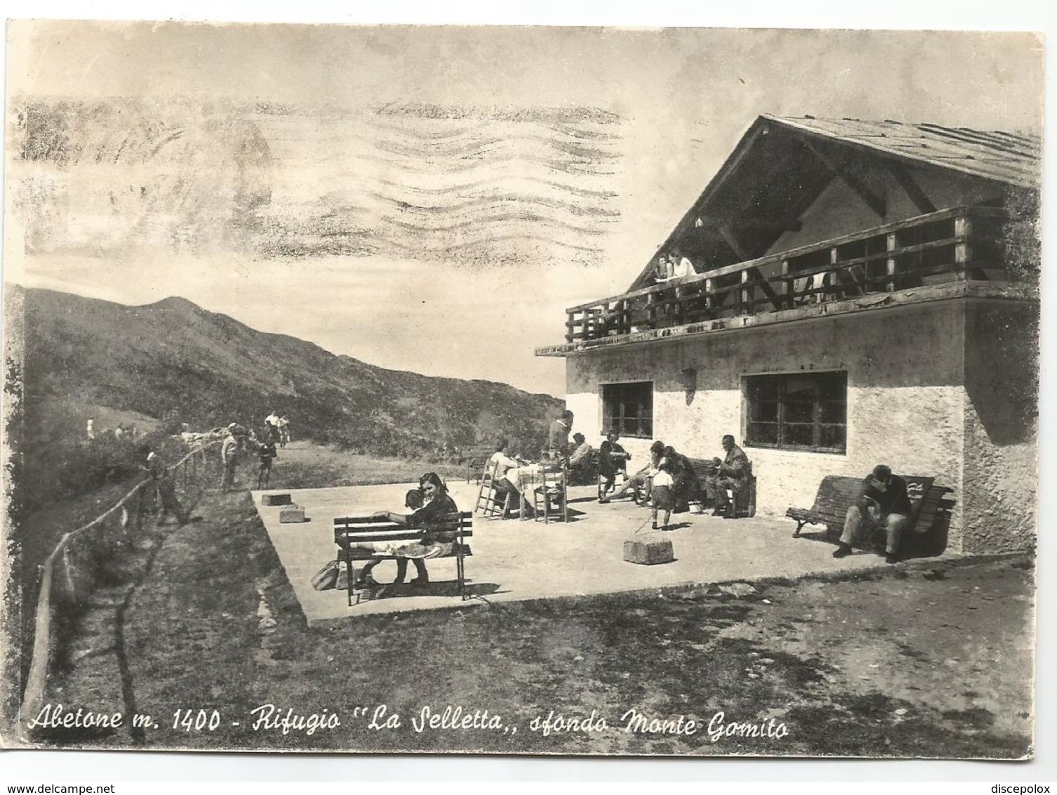 X2439 Abetone (Pistoia) - Rifugio La Selletta - Panorama Con Sfondo Monte Gomito / Viaggiata 1958 - Altri & Non Classificati