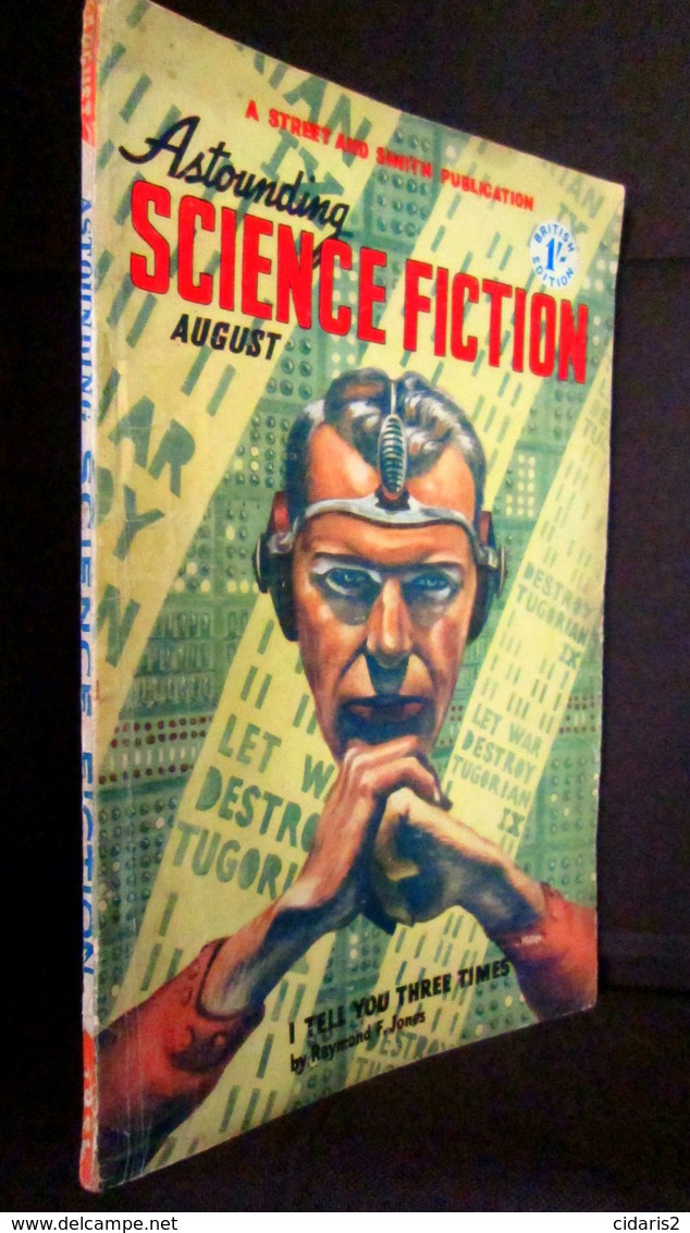 "ASTOUNDING SCIENCE FICTION"  N°11 VOL.VII British Edition Vintage Magazine S.F August 1951 ! - Fanascienza