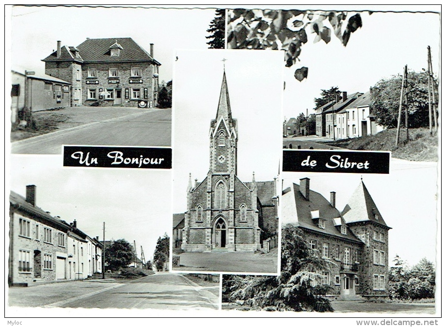 Sibret. Multivues. Bonjour De Sibret. Pension De Famille Des Ardennes. - Vaux-sur-Sûre