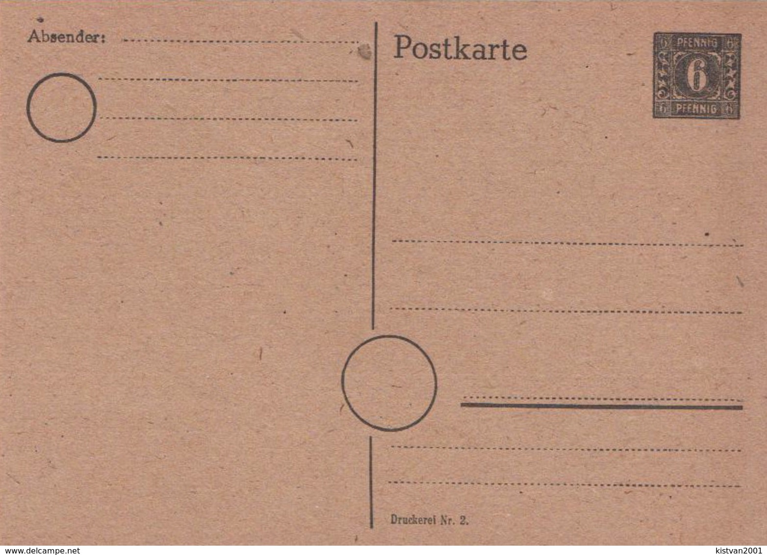 Germany Mint Postal Stationery Card ( Ganzsache) - Other & Unclassified