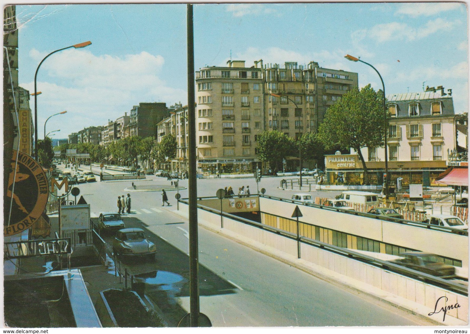 Hauts De  Seine : BOULOGNE : La  Palce  Marcel  Sembat  ( Voiture, Ds  Citroën, Pharmacie) - Boulogne Billancourt