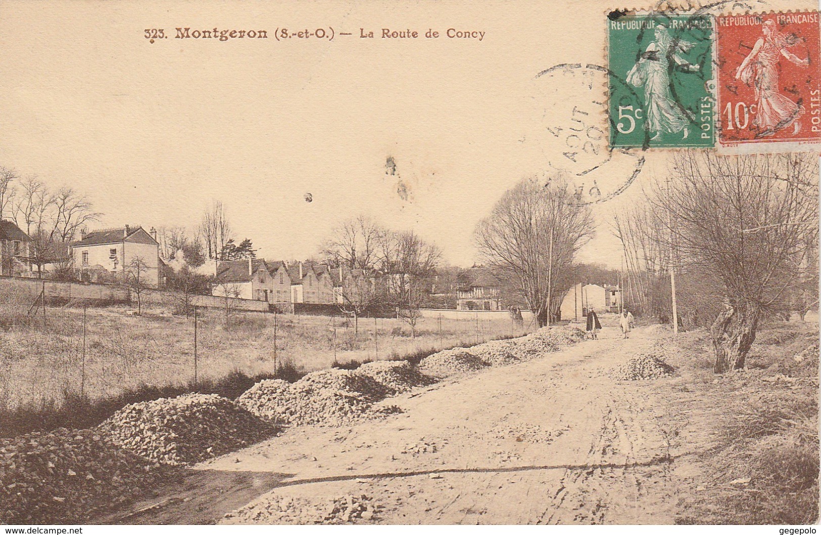 MONTGERON - La Route De Concy - Montgeron