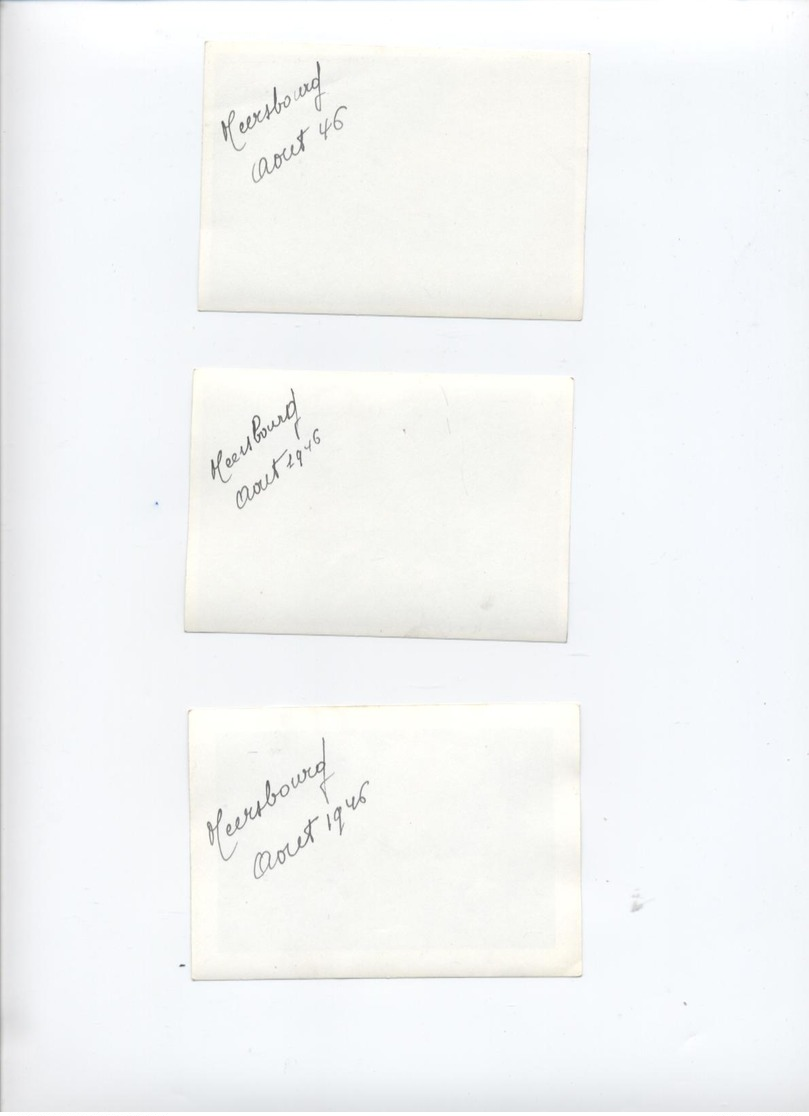 3 PHOTOS DE 1946-- Meersburg ALLEMAGNE RECTO/ VERSO   -B11 - Lieux