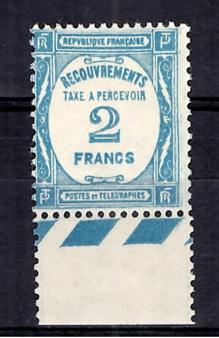 France Timbres Taxe YT N° 61 Neuf ** MNH. TB. A Saisir! - 1859-1959 Neufs