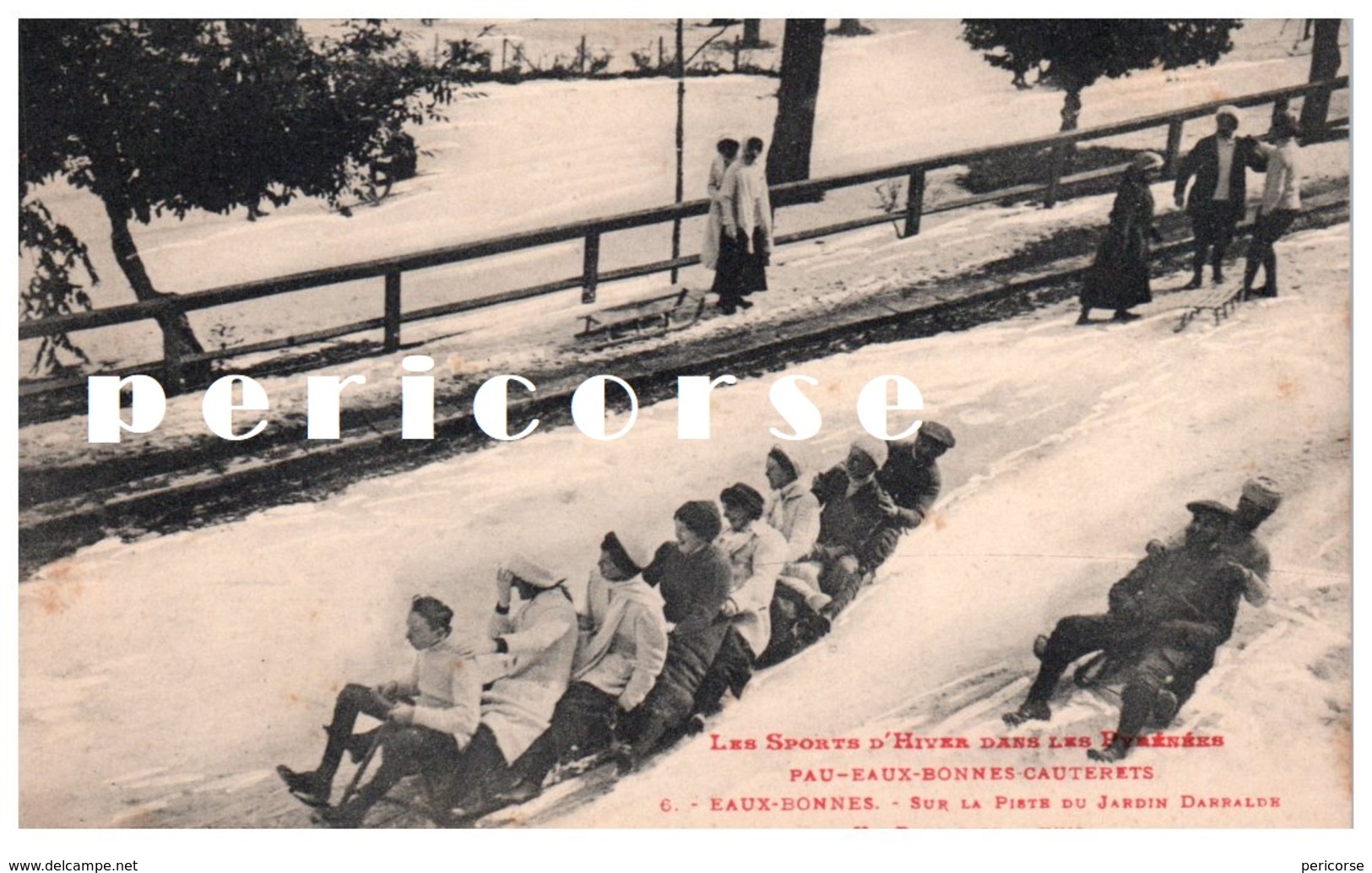 64  Eaux Bonnes  Sur La Piste Du Jardin Darralde - Eaux Bonnes