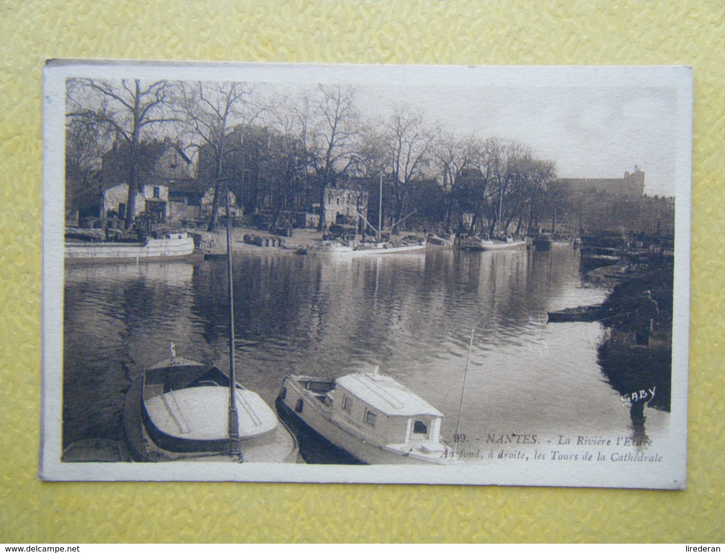 NANTES. La Rivière L'Erdre. - Nantes