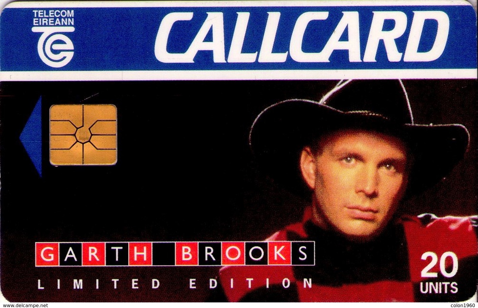 TARJETA TELEFONICA DE IRLANDA, GARTH BROOKS. 1060a (027) - Música