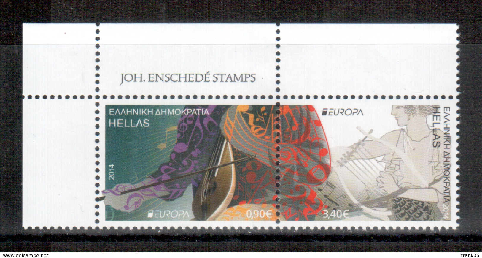 Griechenland / Greece / Grèce Paar/pair A 2014 EUROPA ** - 2014