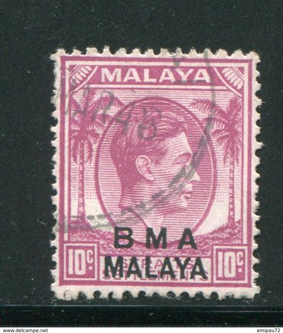 MALAISIE- Y&T N°7- Oblitéré - Malaya (British Military Administration)