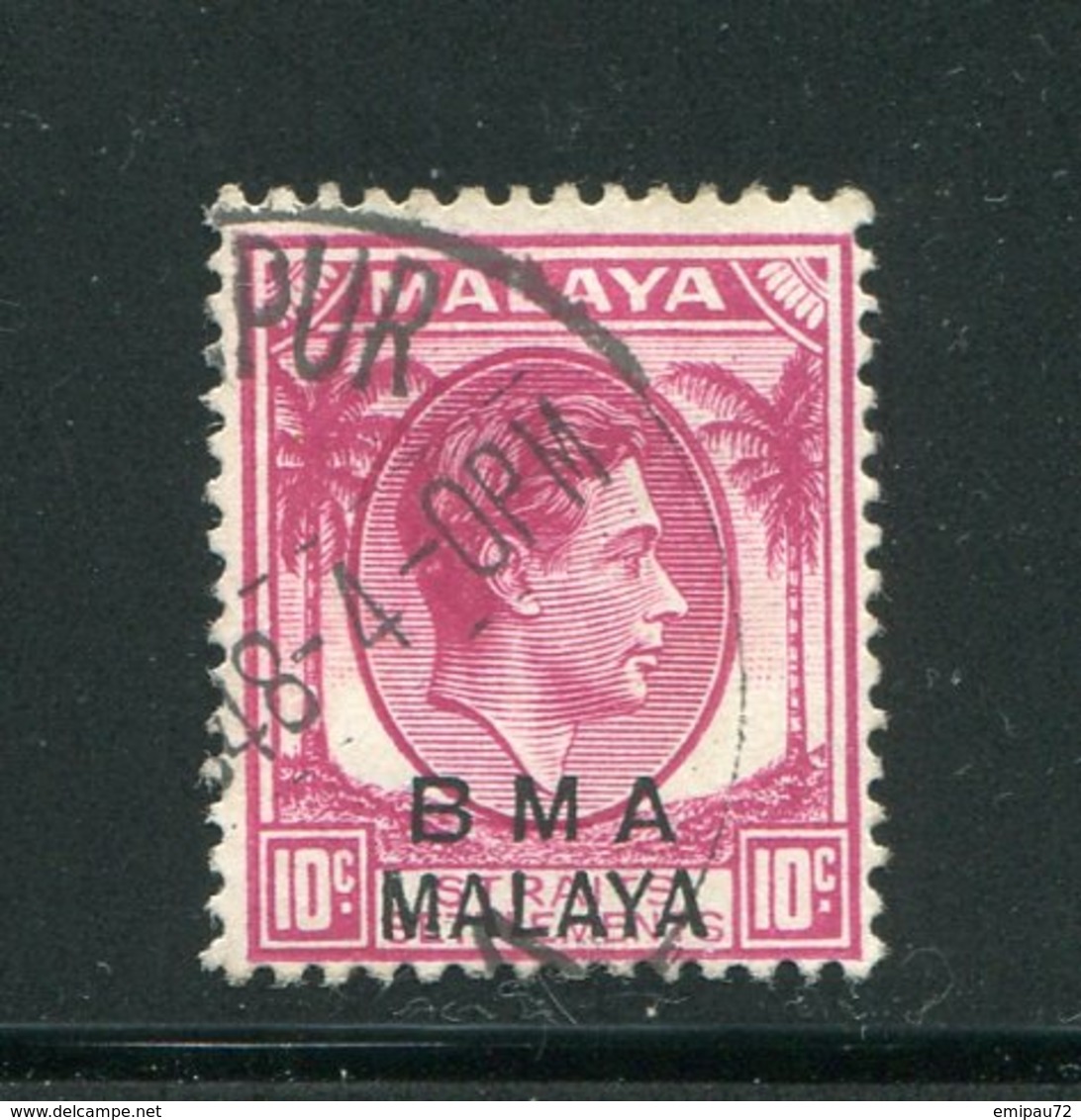 MALAISIE- Y&T N°7- Oblitéré - Malaya (British Military Administration)