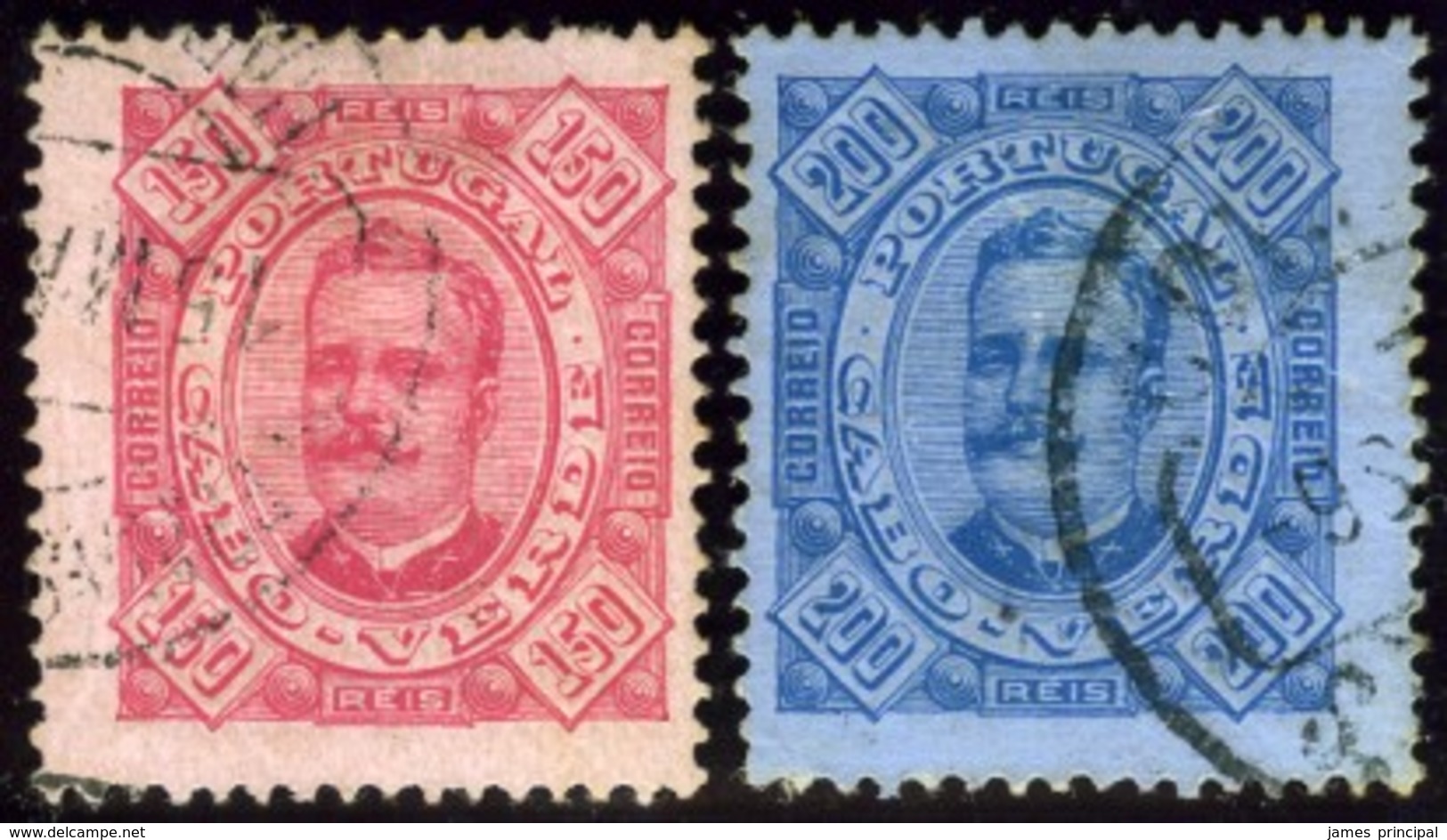 Cape Verde. Sc #33-34. Used. - Cape Verde