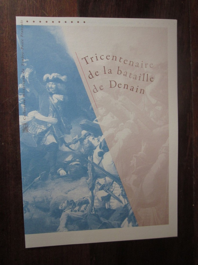 Premier Jour - Collection Historique Du Timbre-poste Français - Tricentenaire De La Bataille De Denain (2012) - Documents Of Postal Services