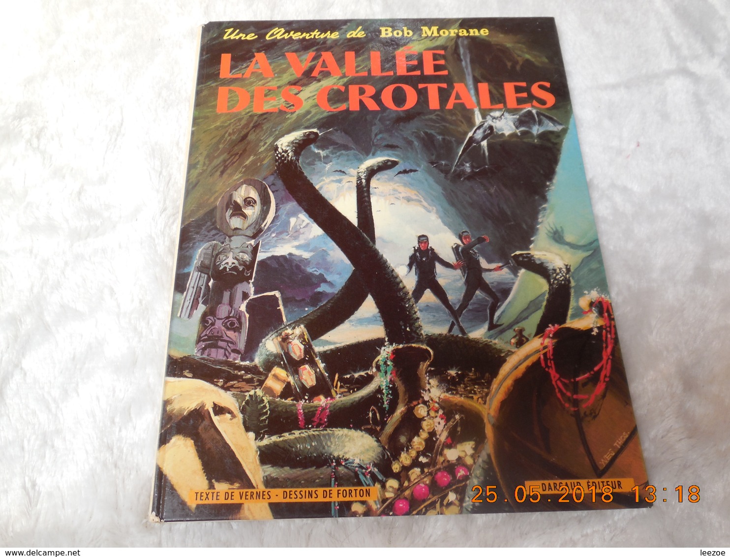 BOB MORANE LA VALLEE DE CROTALES...DARGAUD - Bob Morane