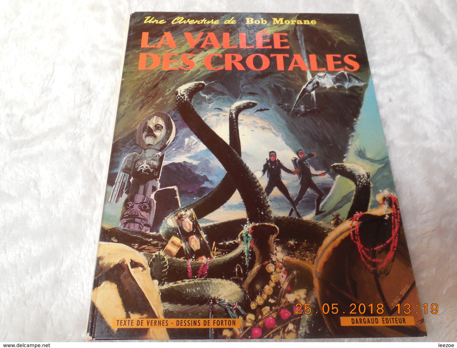 BOB MORANE LA VALLEE DE CROTALES...DARGAUD - Bob Morane