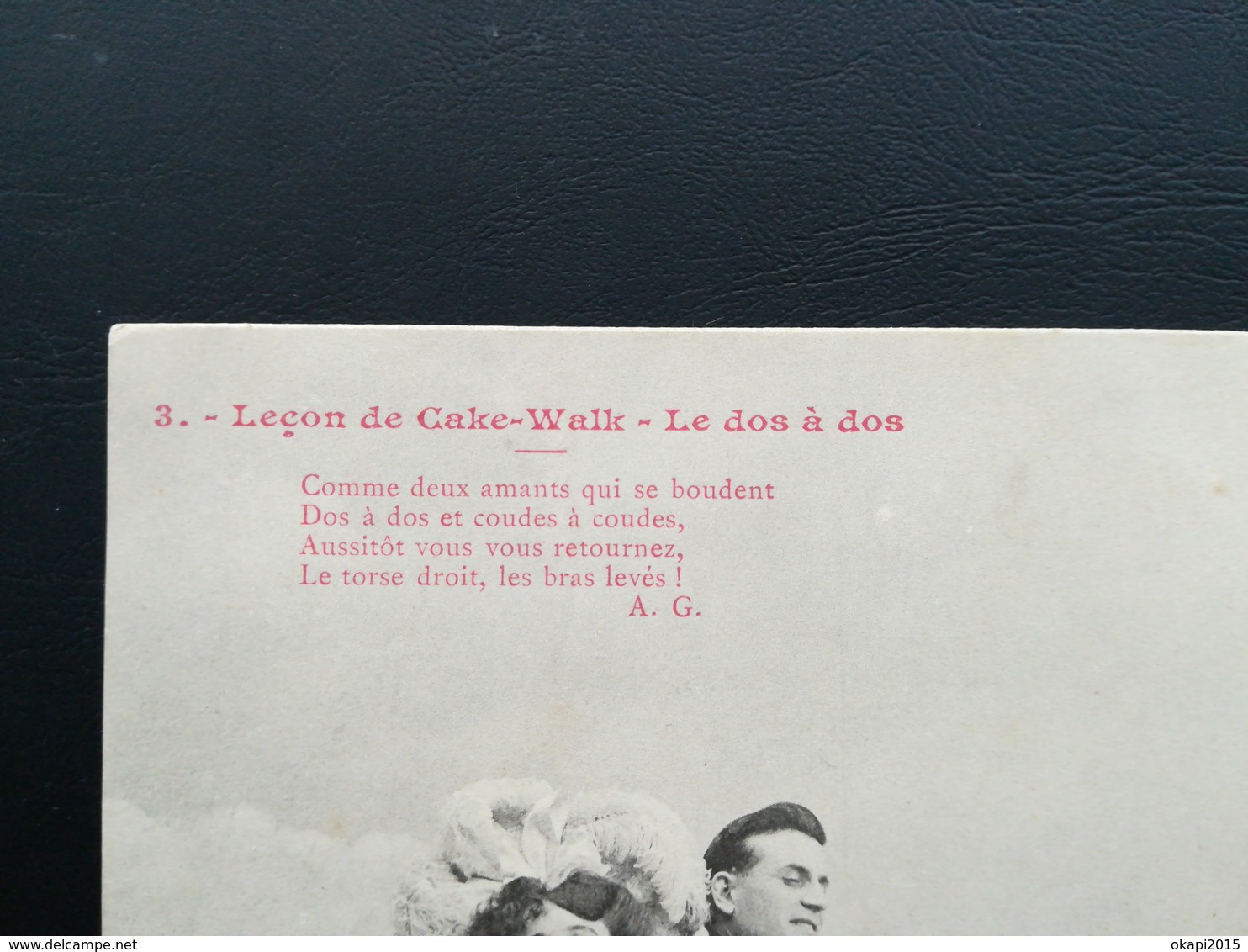 Leçons De "Cake -  Walk " Lot De 3 Cartes Postales À DOS NON  -  DIVISÉ  DÉBUT DU 20e Siècle Lot 6 Cartes - Amerika