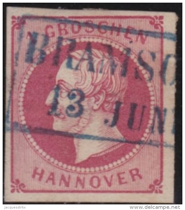 Hannover  .     Michel    .     14       .     O      .       Gebraucht - Hanovre