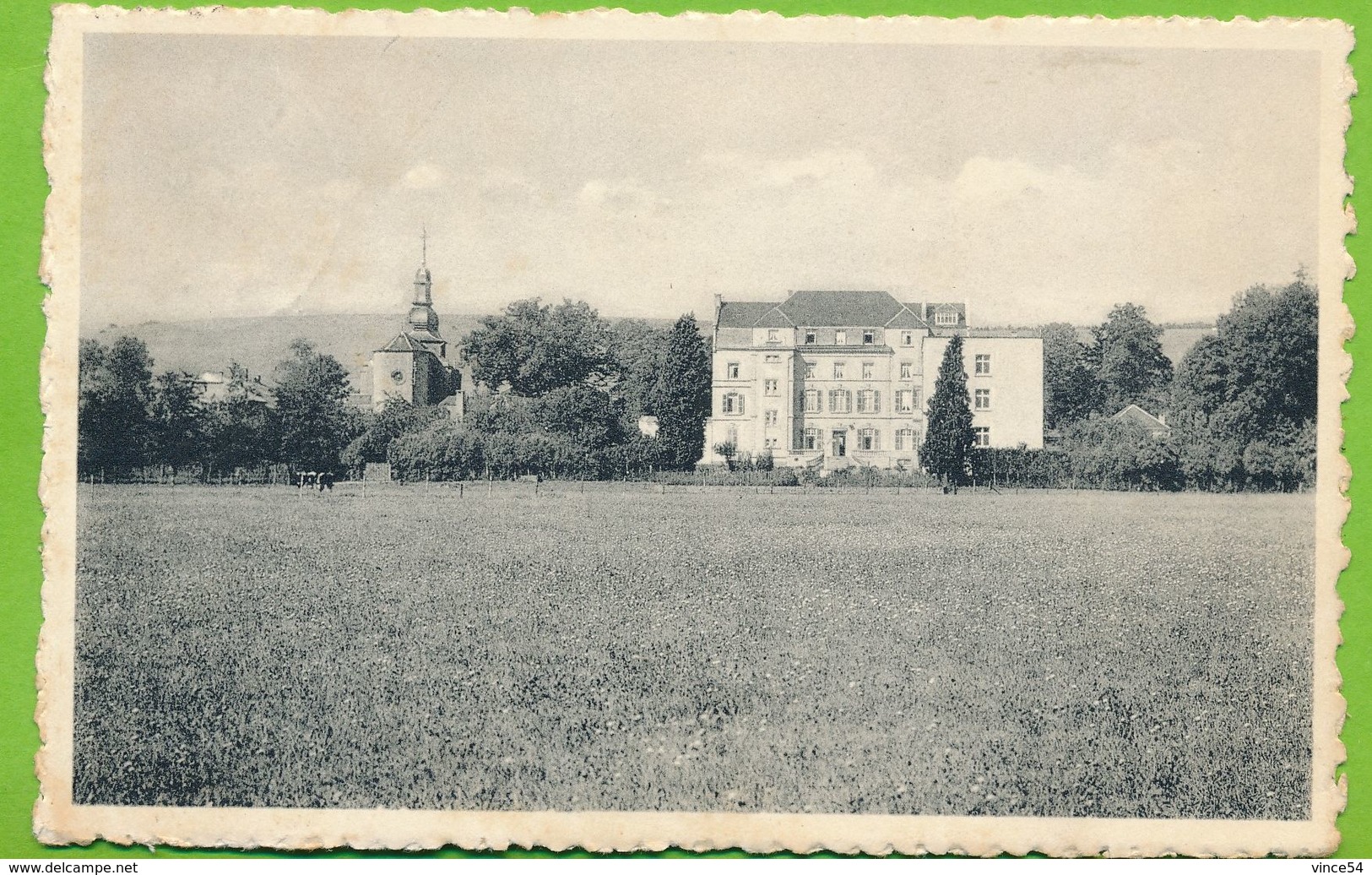 ROUVROY-HARNONCOURT (LAMORTEAU) - Maison De La Sainte-Famille Vue Générale Carte  Circulé 1954 - Rouvroy