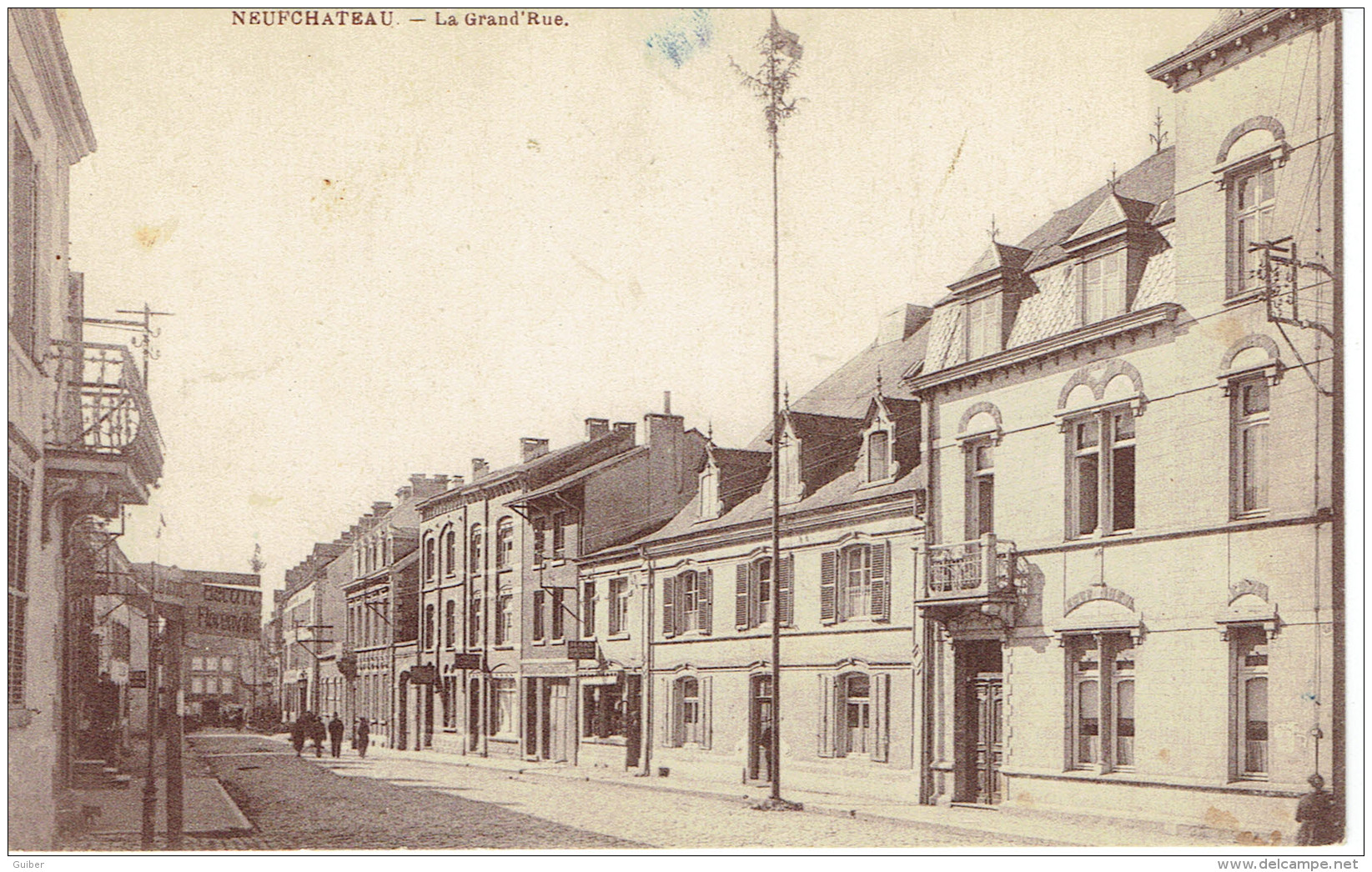 Neufchateau La Grand'rue Albert Petit 1920 - Neufchâteau