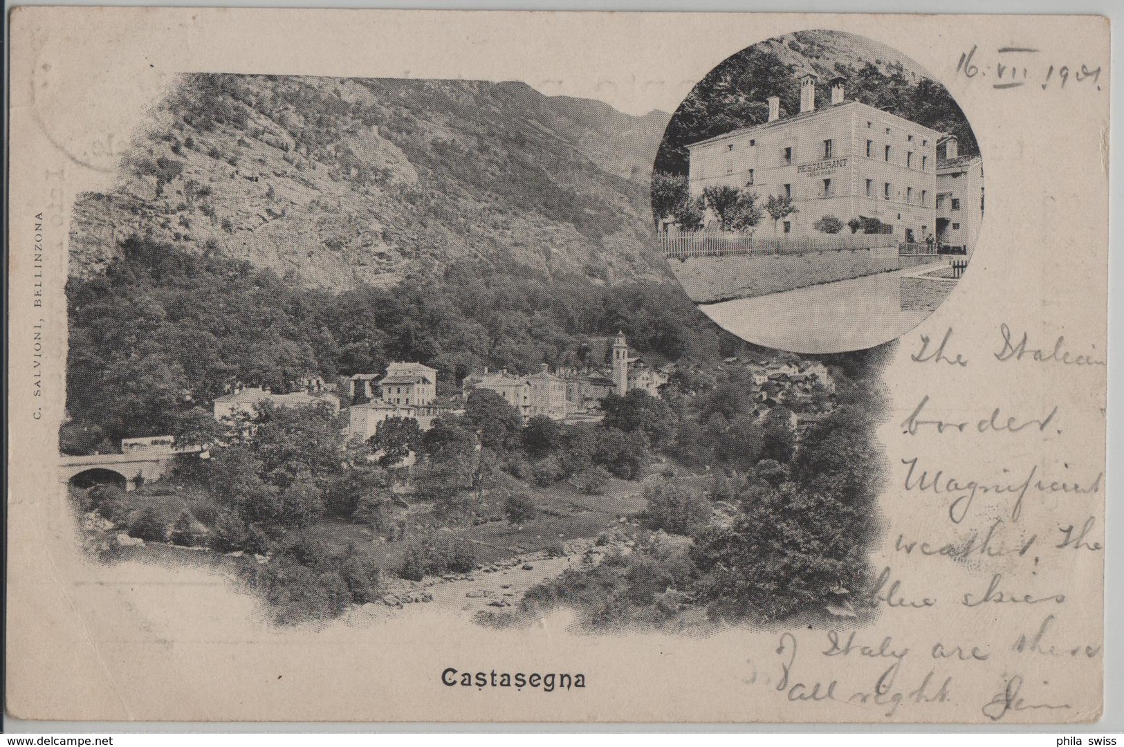 Castasegna, Bergell - Hotel - Photo: C. Salvioni - Castasegna