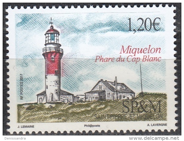 Saint-Pierre & Miquelon 2017 Phare Du Cap Blanc Neuf ** - Neufs