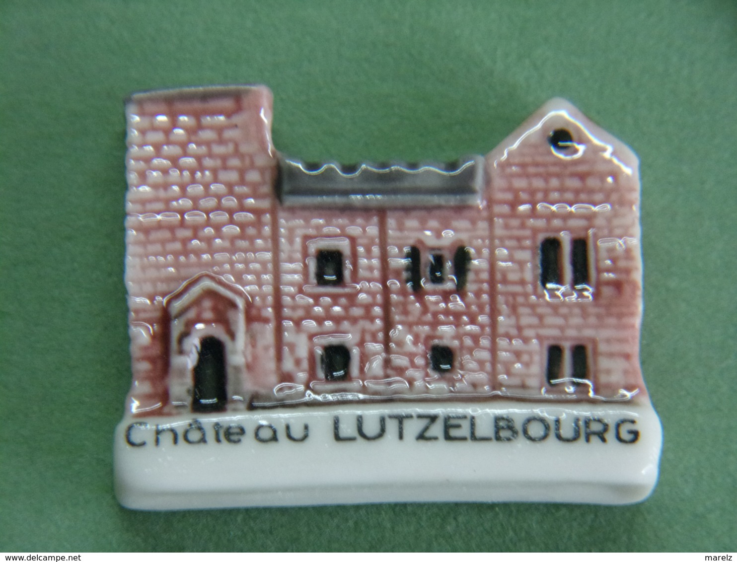 Fève - Série Pays De SARREBOURG Le Château De LUTZELBOURG - Ville Lutzelbourg 57 Moselle - Autres & Non Classés