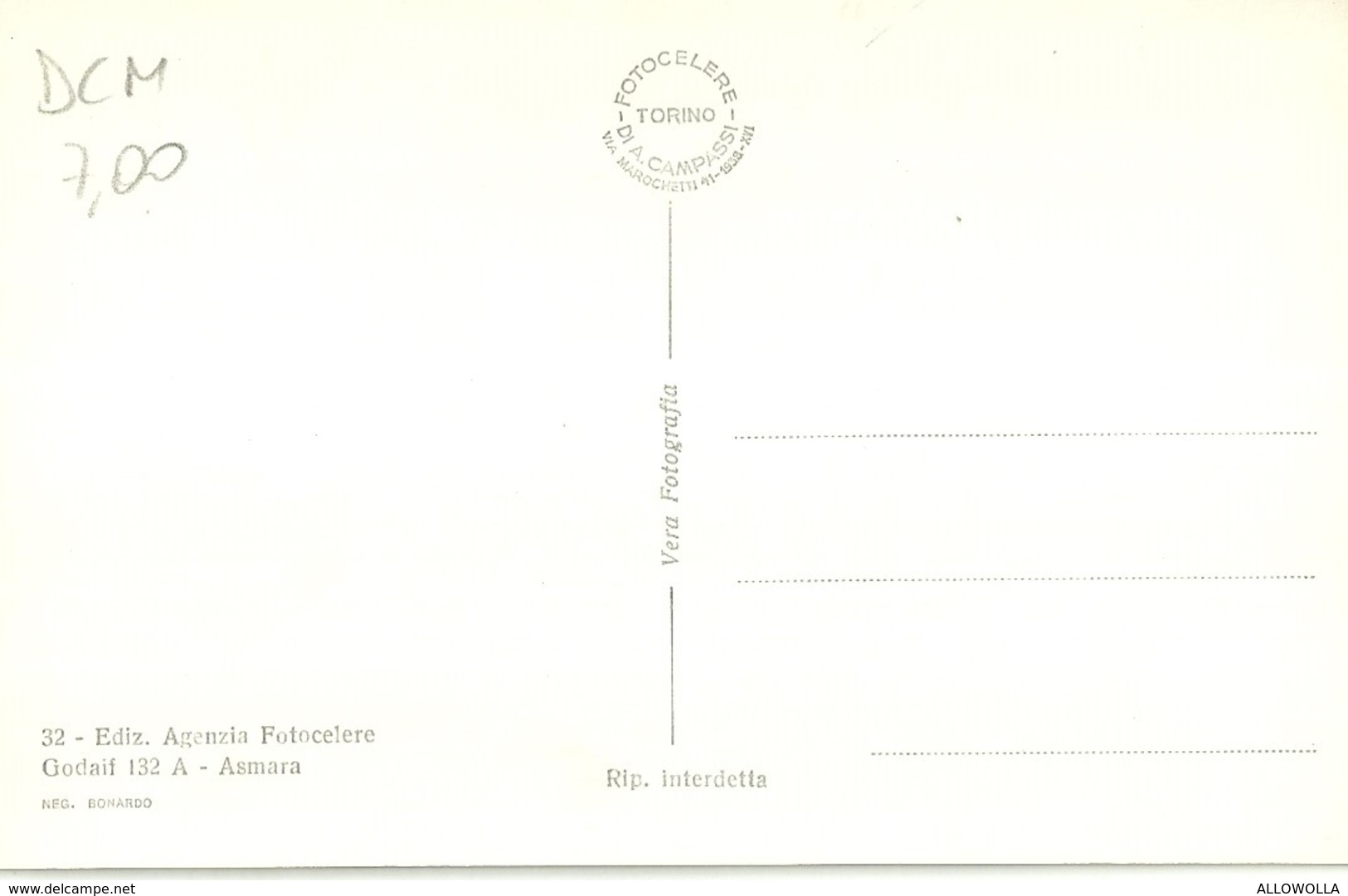 829 " GONDAR - UNO DEGLI ANTICHI CASTELLI (ETIOPIA) " CART  NON SPED.9 - Etiopia