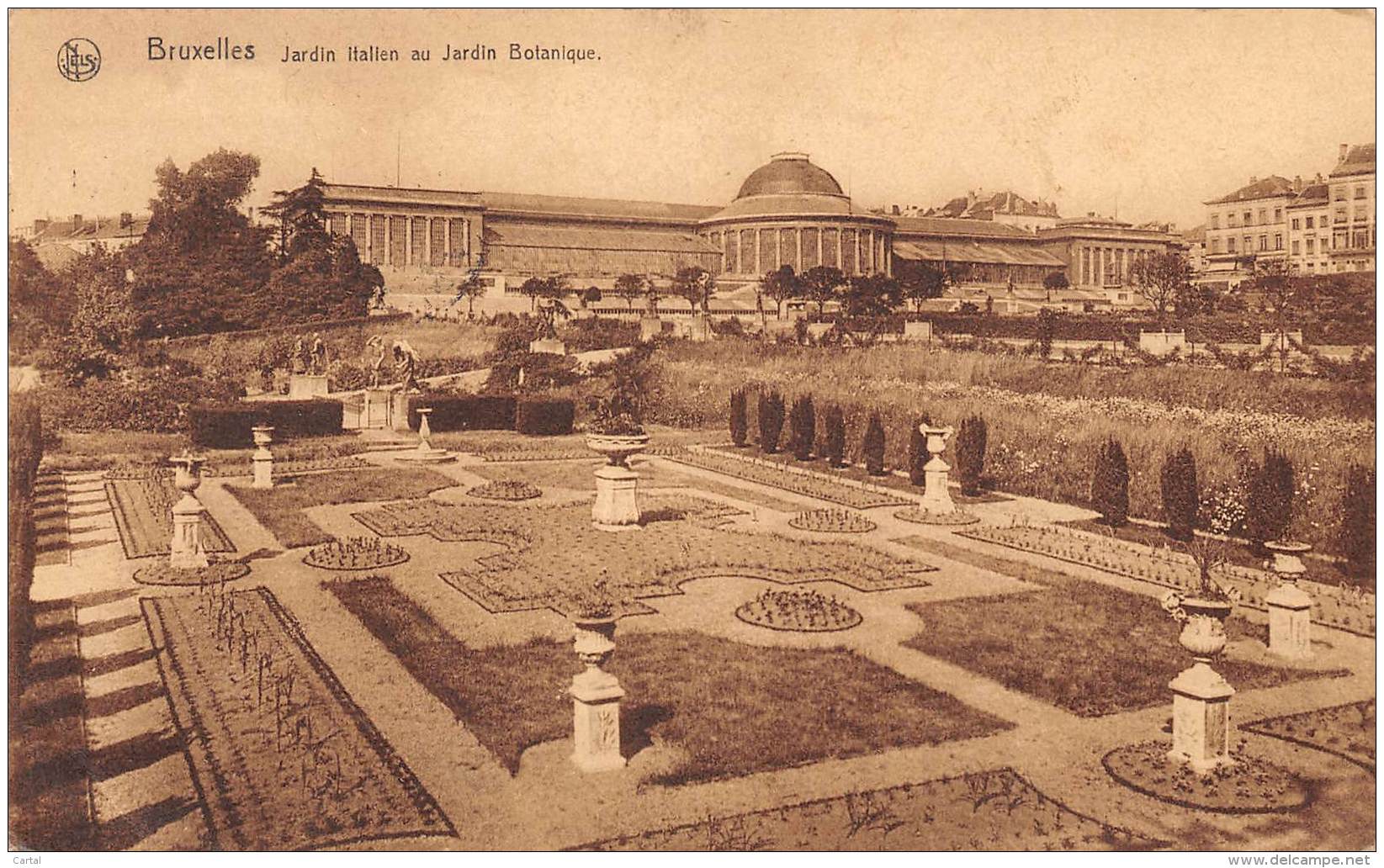 BRUXELLES - Jardin Italien Au Jardin Botanique - Bossen, Parken, Tuinen