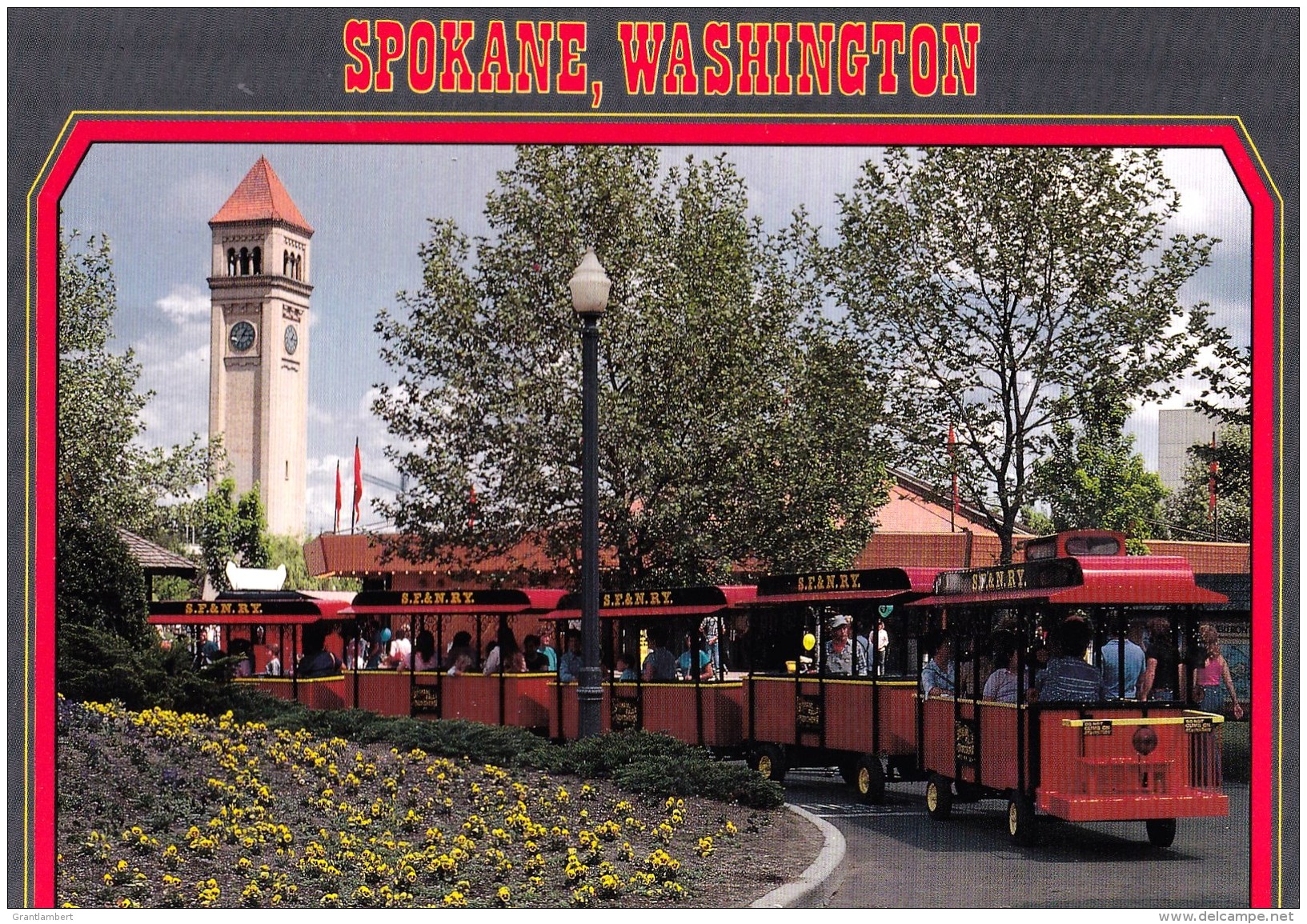 Riverfront Park Tour Train, Spokane, Washington, USA Unused - Spokane
