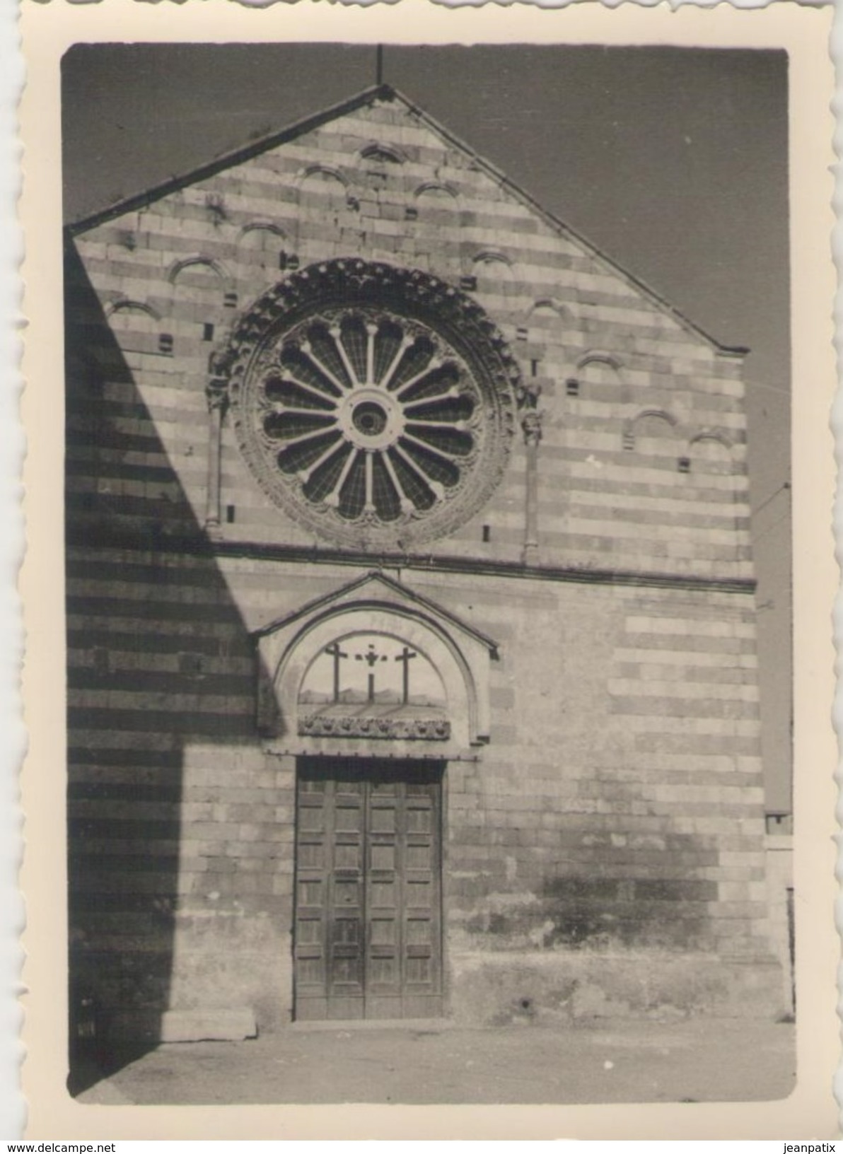 Photographie (1950) - ITALIE - Brindisi - église Du Christ - Luoghi